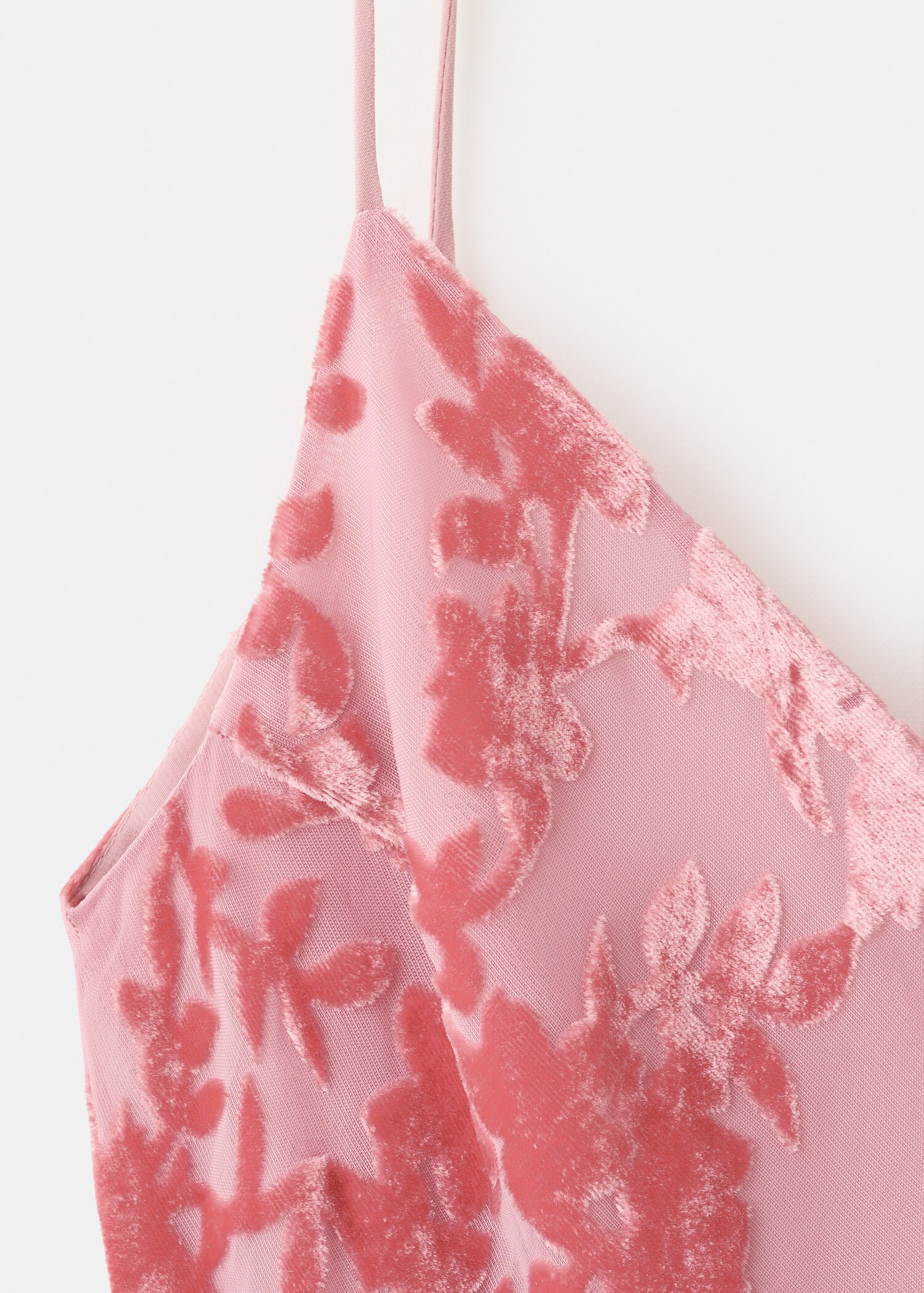 Devoré floral dress - Details of the article 8