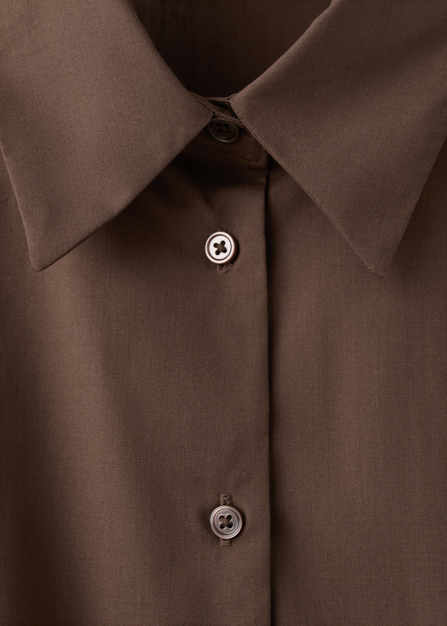 Lyocell shirt dress - Details of the article 8