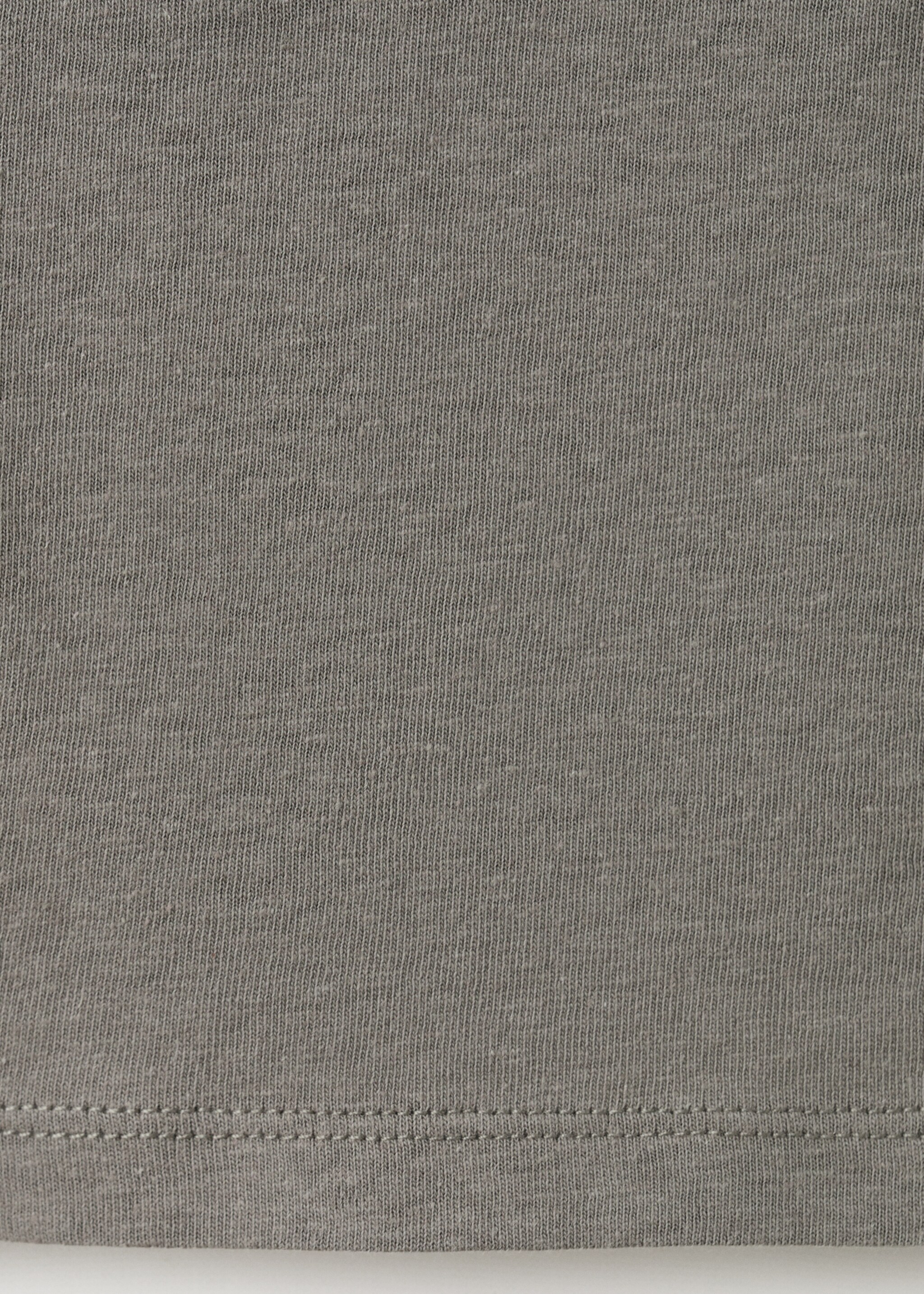 Top halter botones decorativos - Detalle del artículo 0, Gris. Ref: 27027154-00.