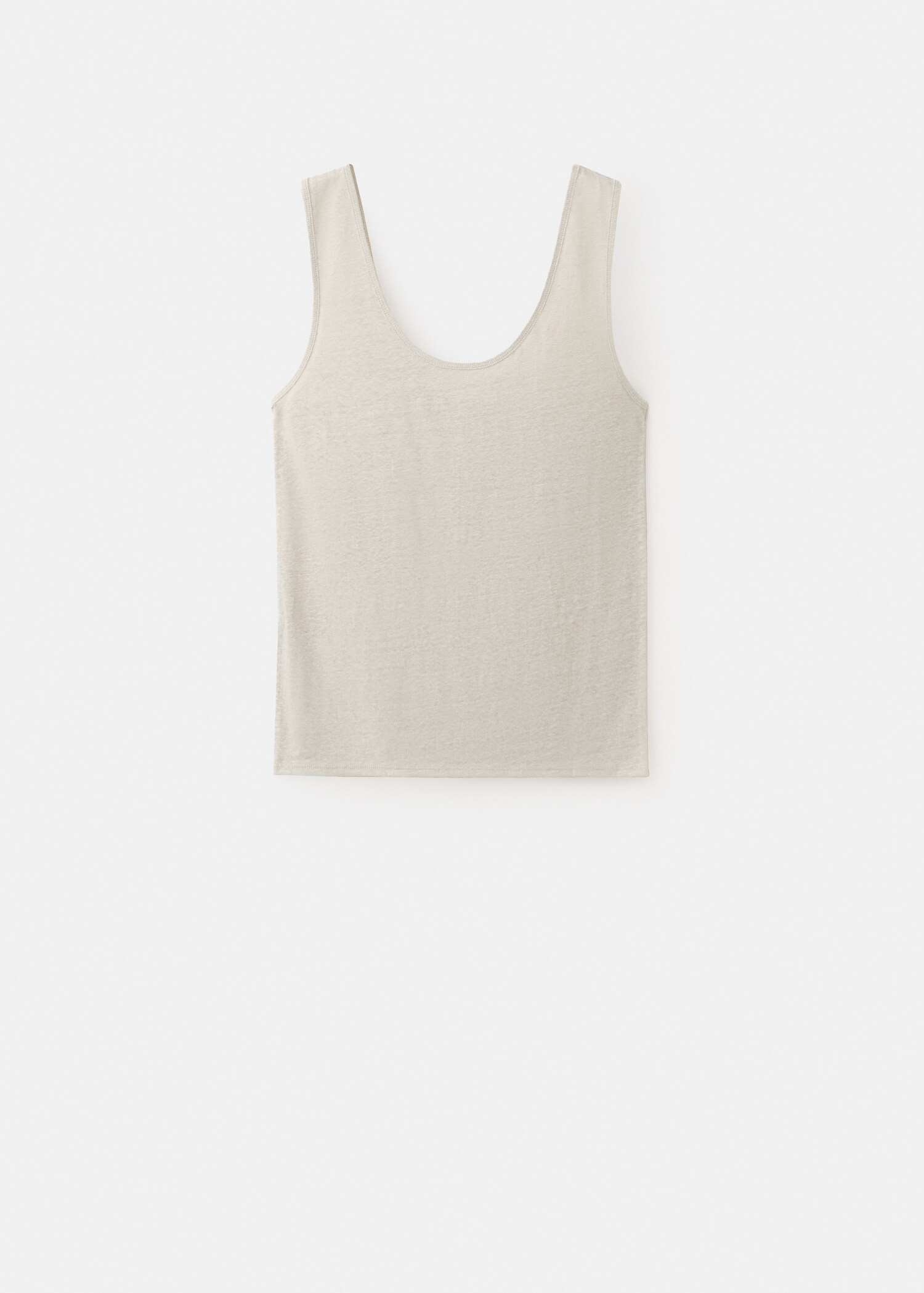 بادي من الكتان مخطط - منتج دون نموذج