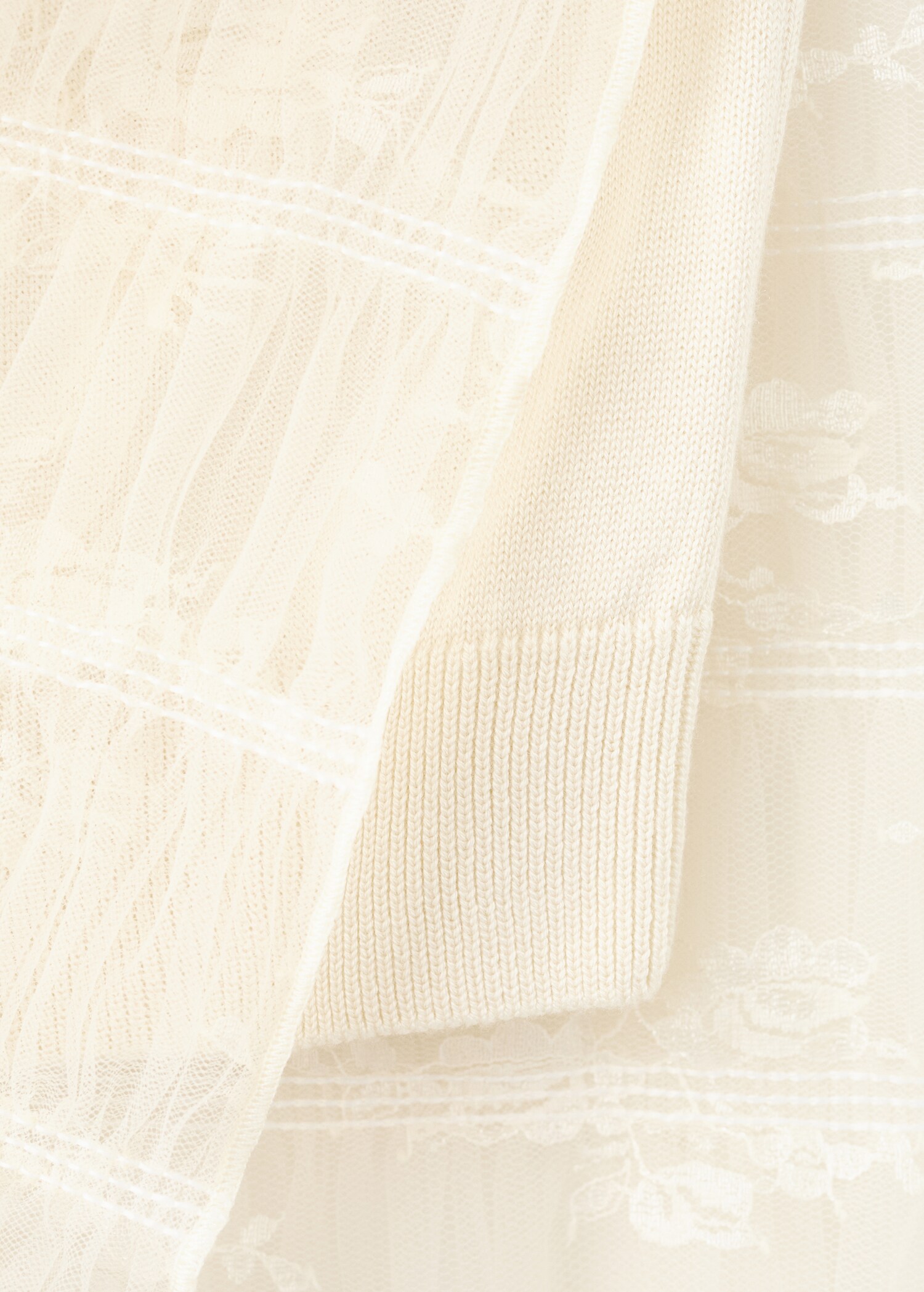 Ruffle knit top - Details of the article 0