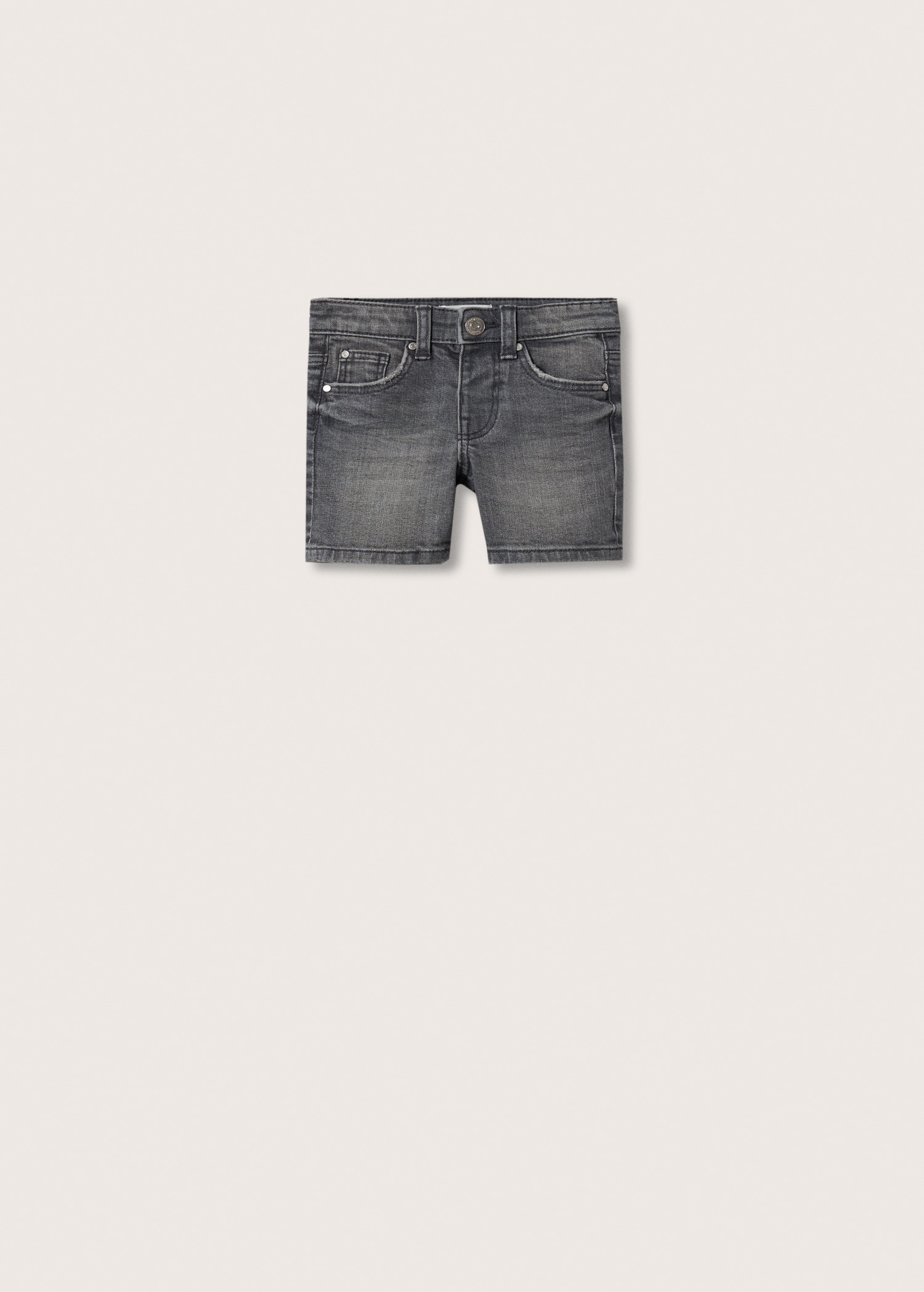 Denim Bermuda shorts - Article without model