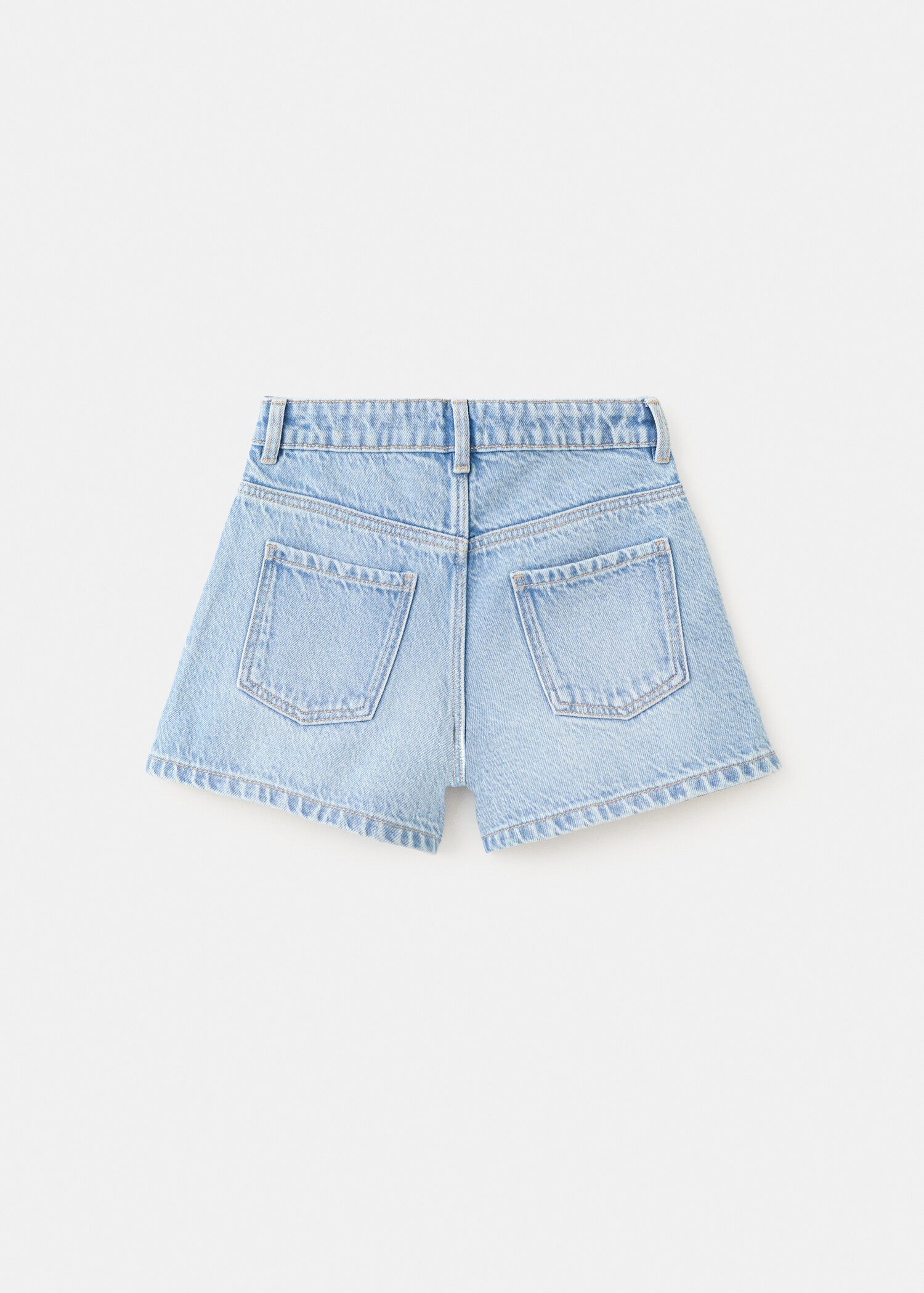 Short en jean à clous - Verso de l’article