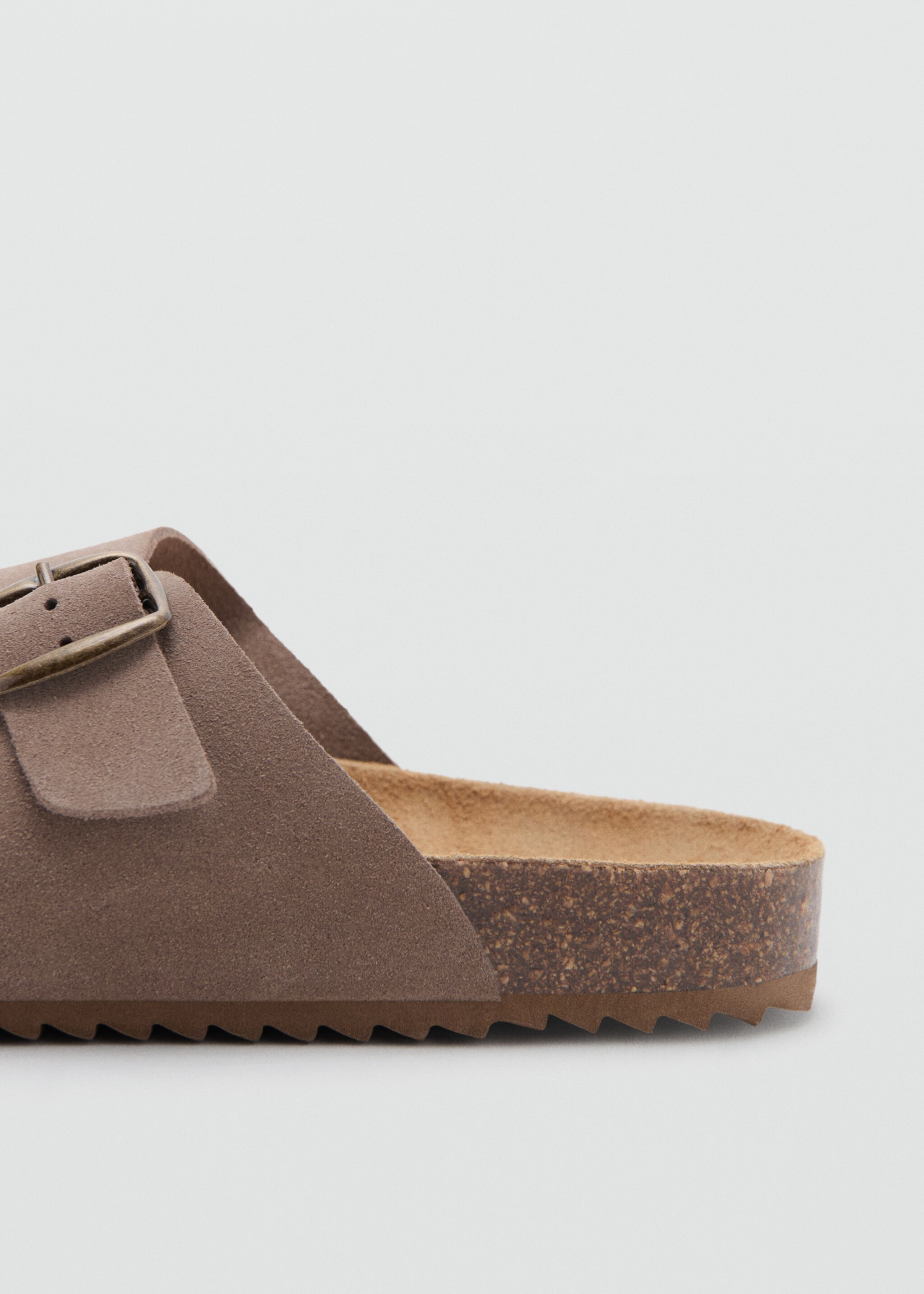 Sandales cuir boucles - Détail de l'article 1, Marron moyen. Ref: 27027894-00.