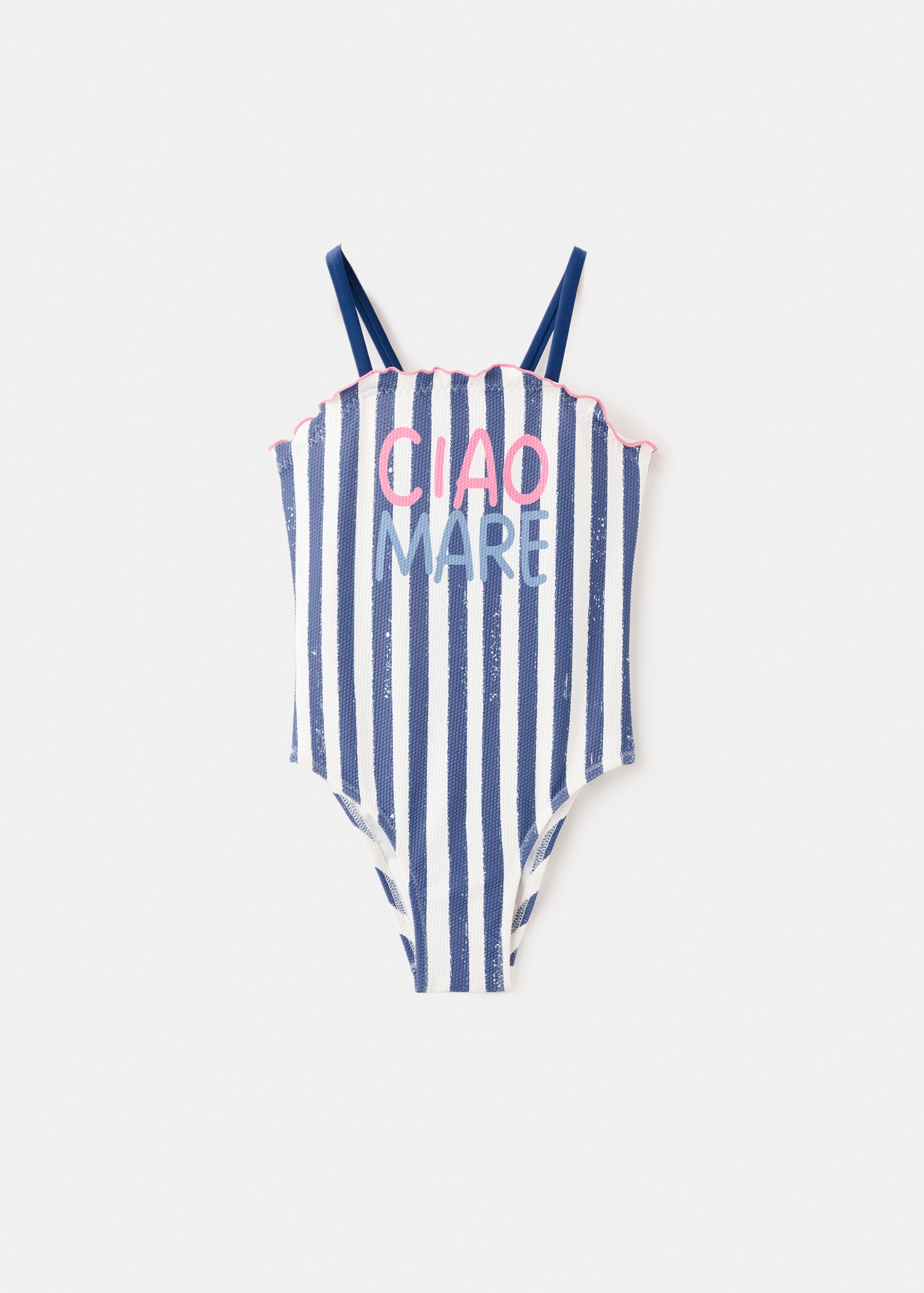 Bañador rayas texto estampado - Artículo sin modelo