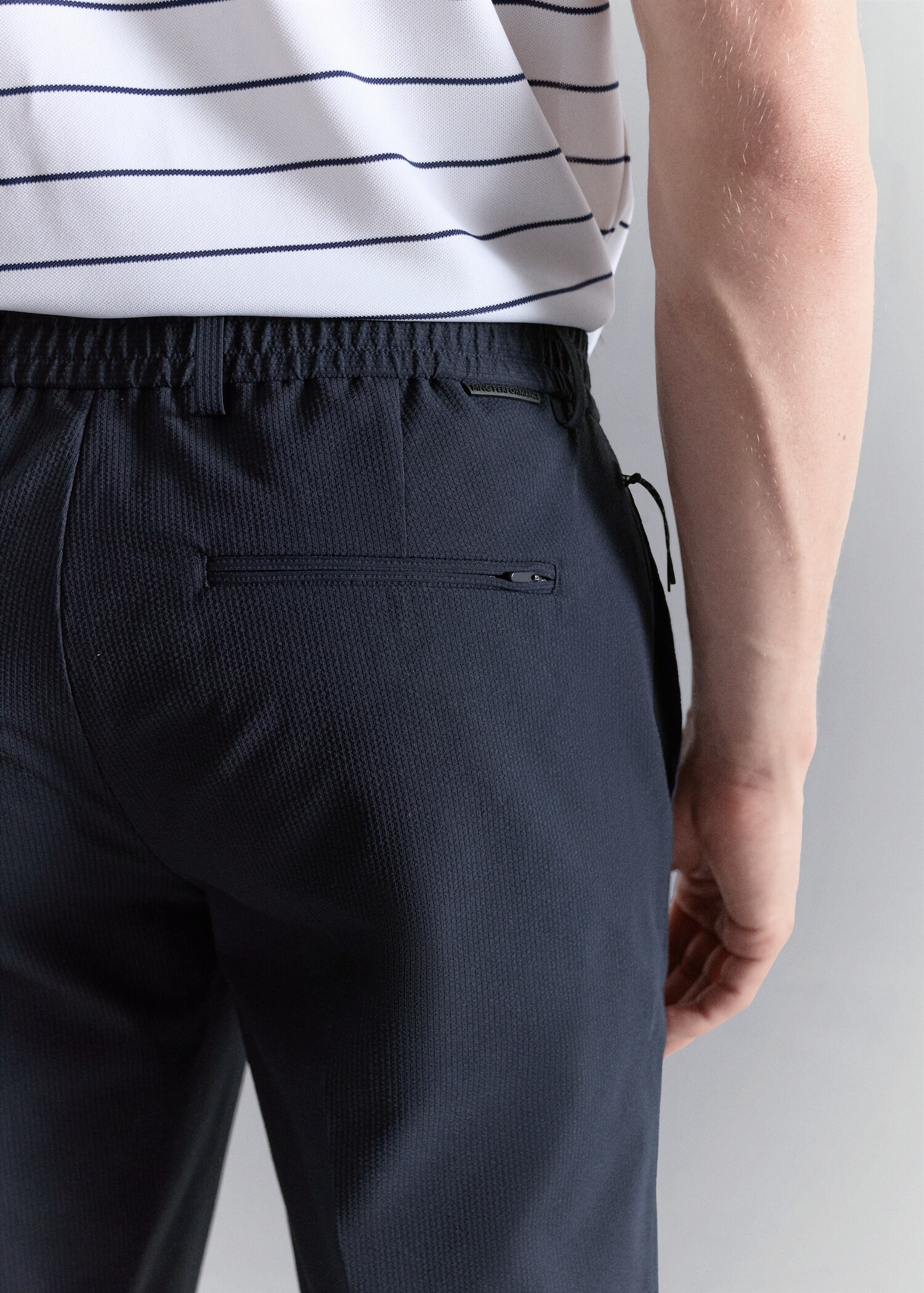 Pantalon slim-fit tissu comfort stretch - Détail de l'article 6