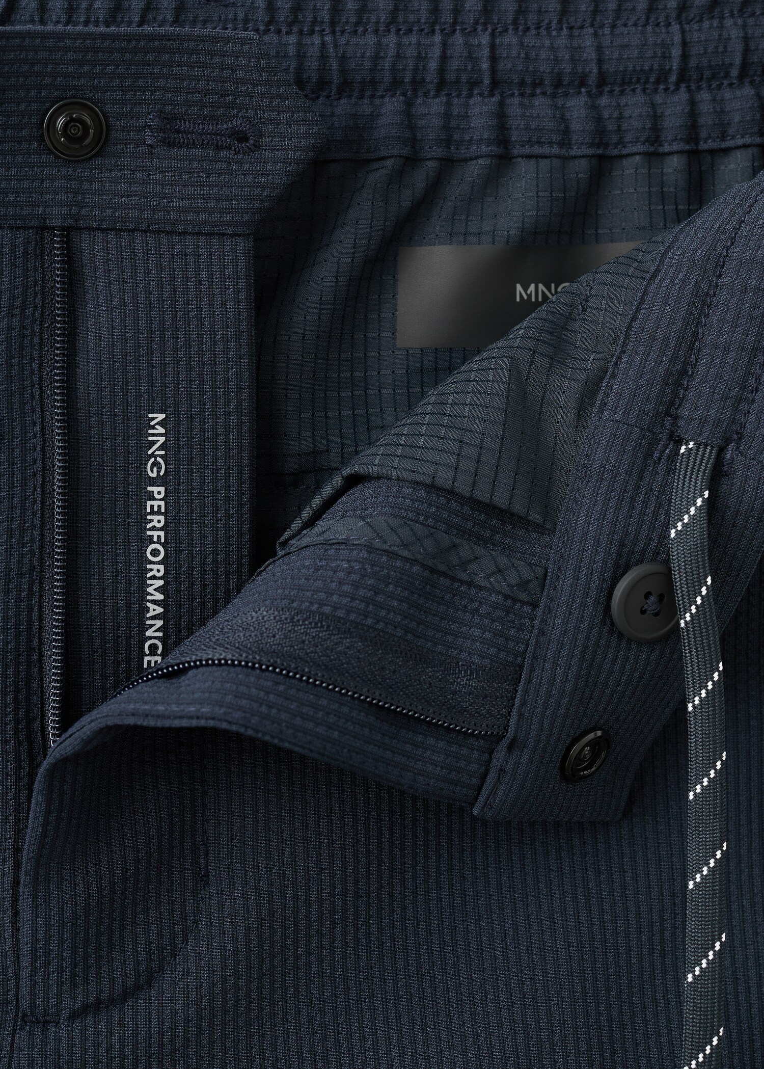 Pantalon slim-fit tissu comfort stretch - Détail de l'article 8