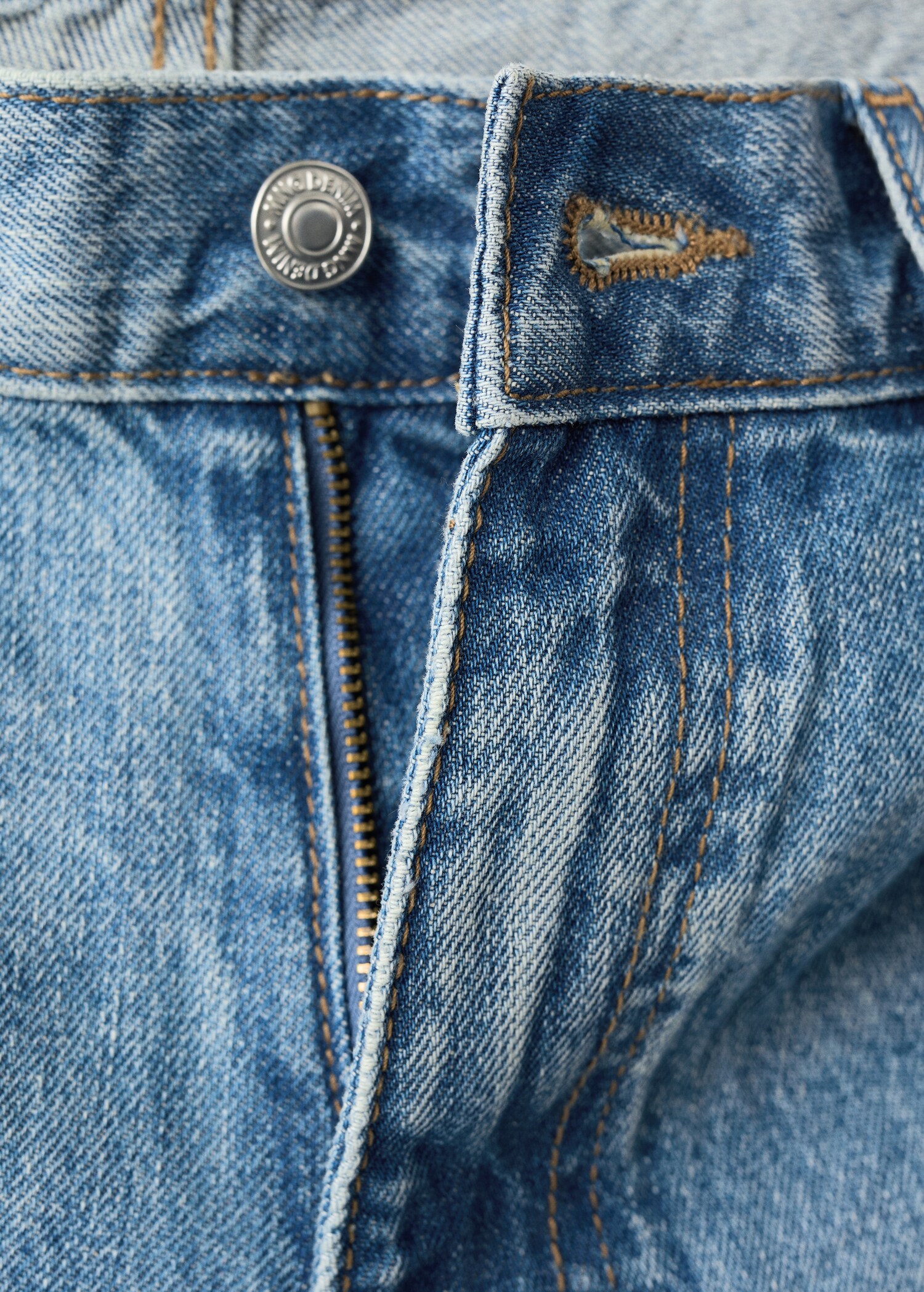 Bermuda en jean droit - Détail de l'article 0