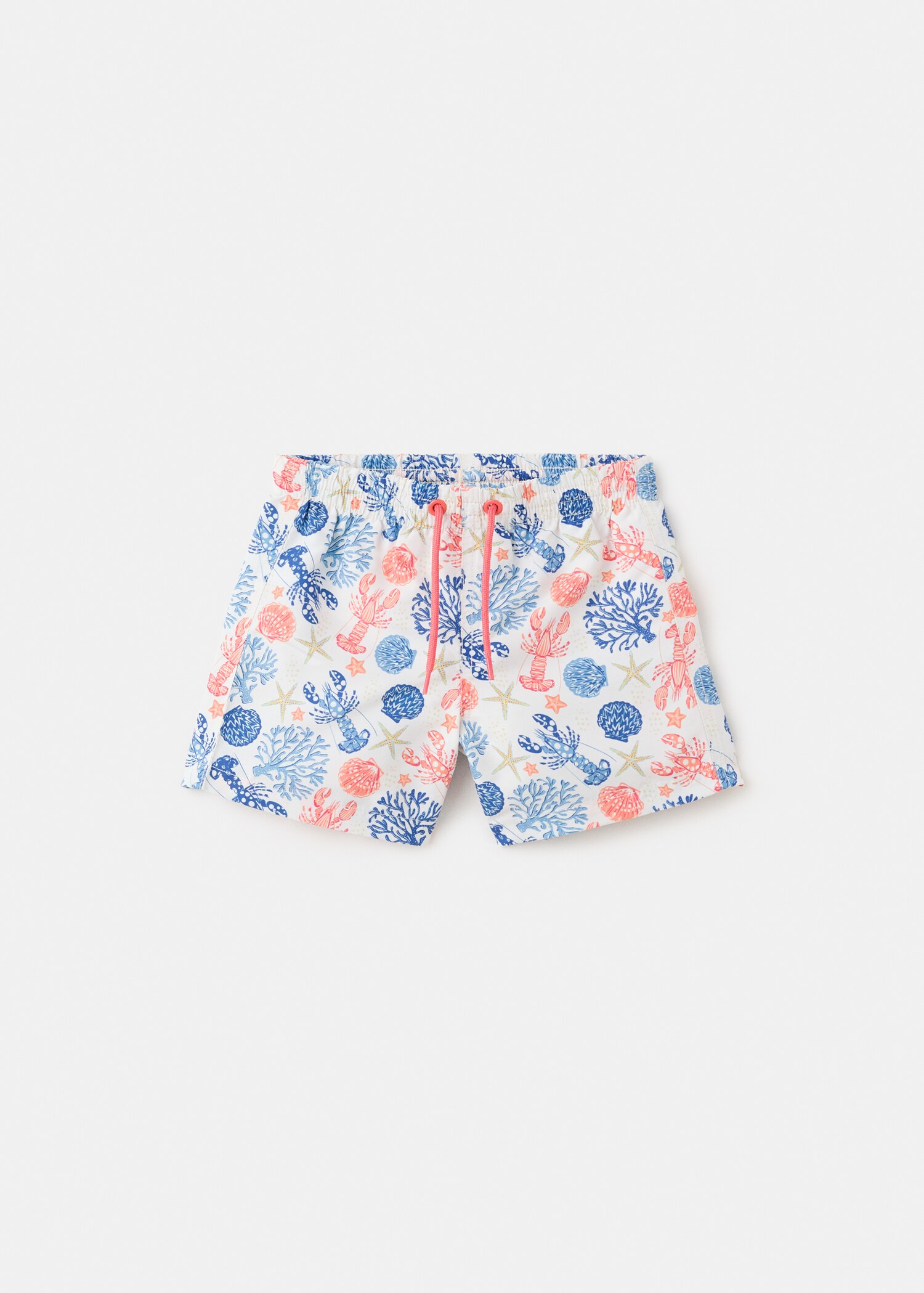 Marine-print swimsuit - Article without model