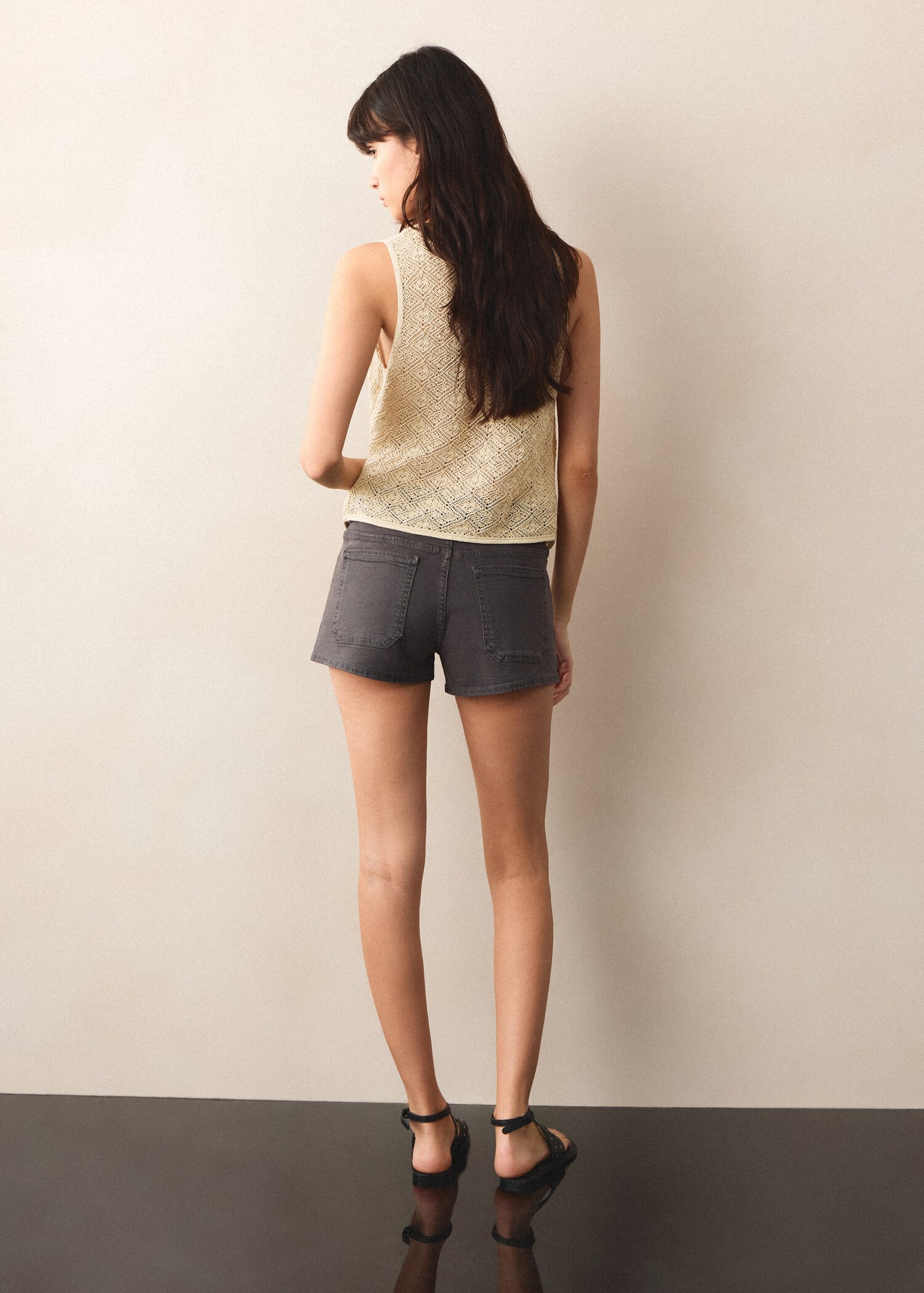 Lurex wrap top - Reverse of the article