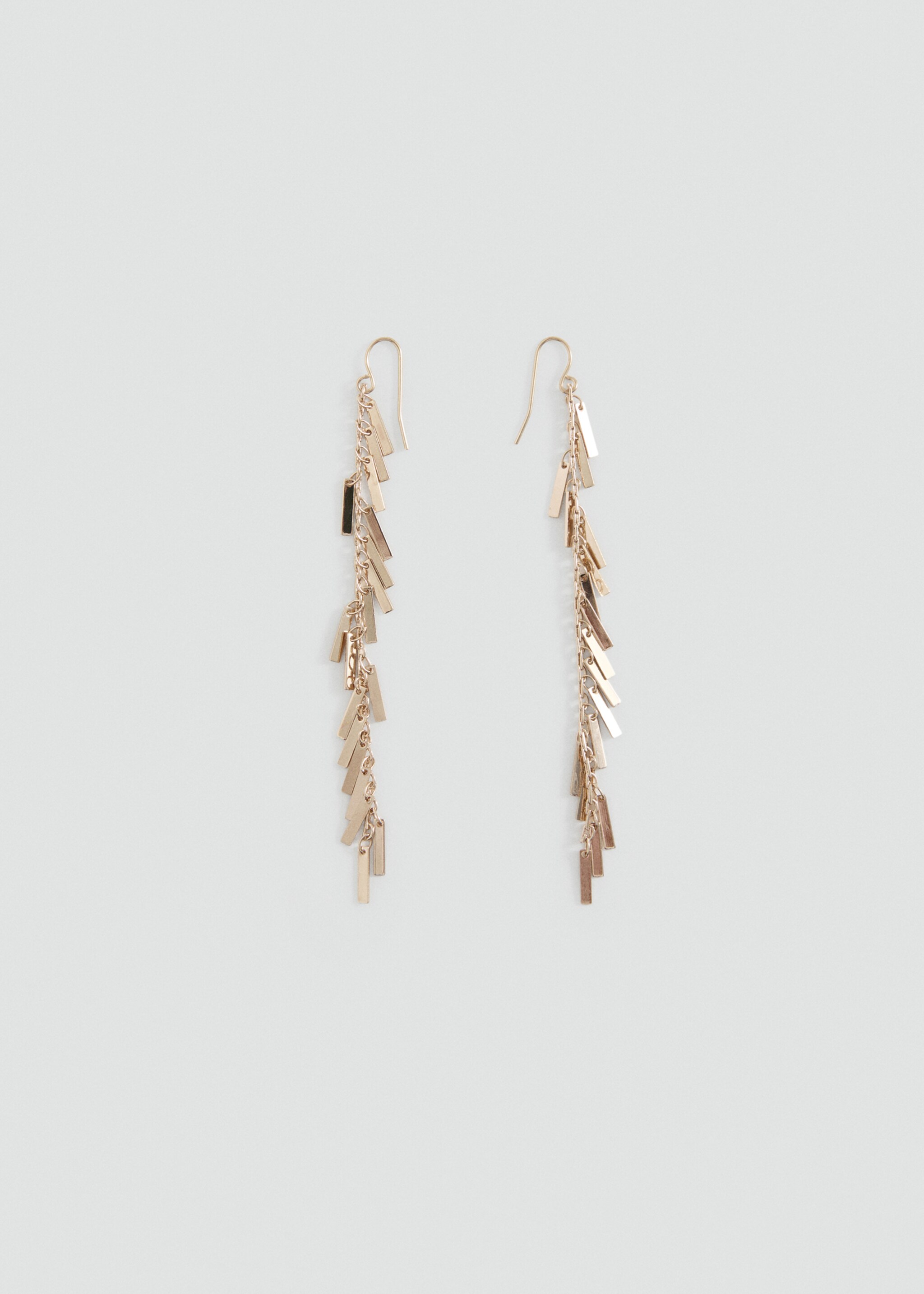 Long star earrings - Article without model, Gold. Ref: 27027924-00.
