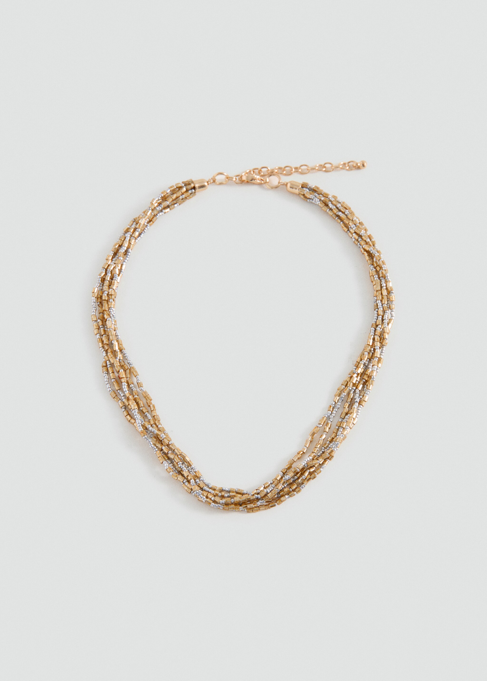 Mehrreihige Kette mit Anhänger - Artikel ohne Model, Gold. Ref: 27027925-00.