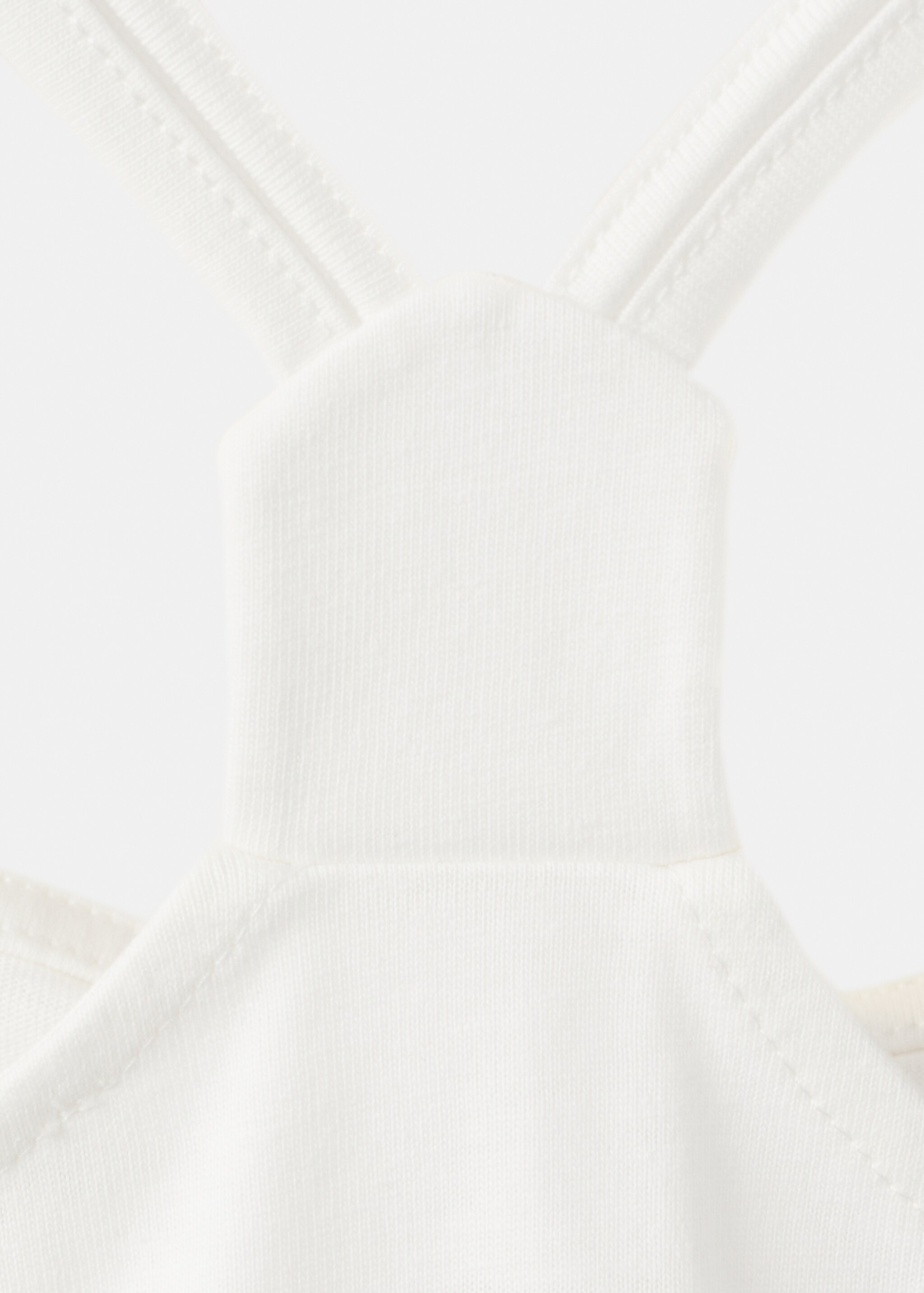 Shell detail vest top - Details of the article 0, Off White. Ref: 27027928-00.