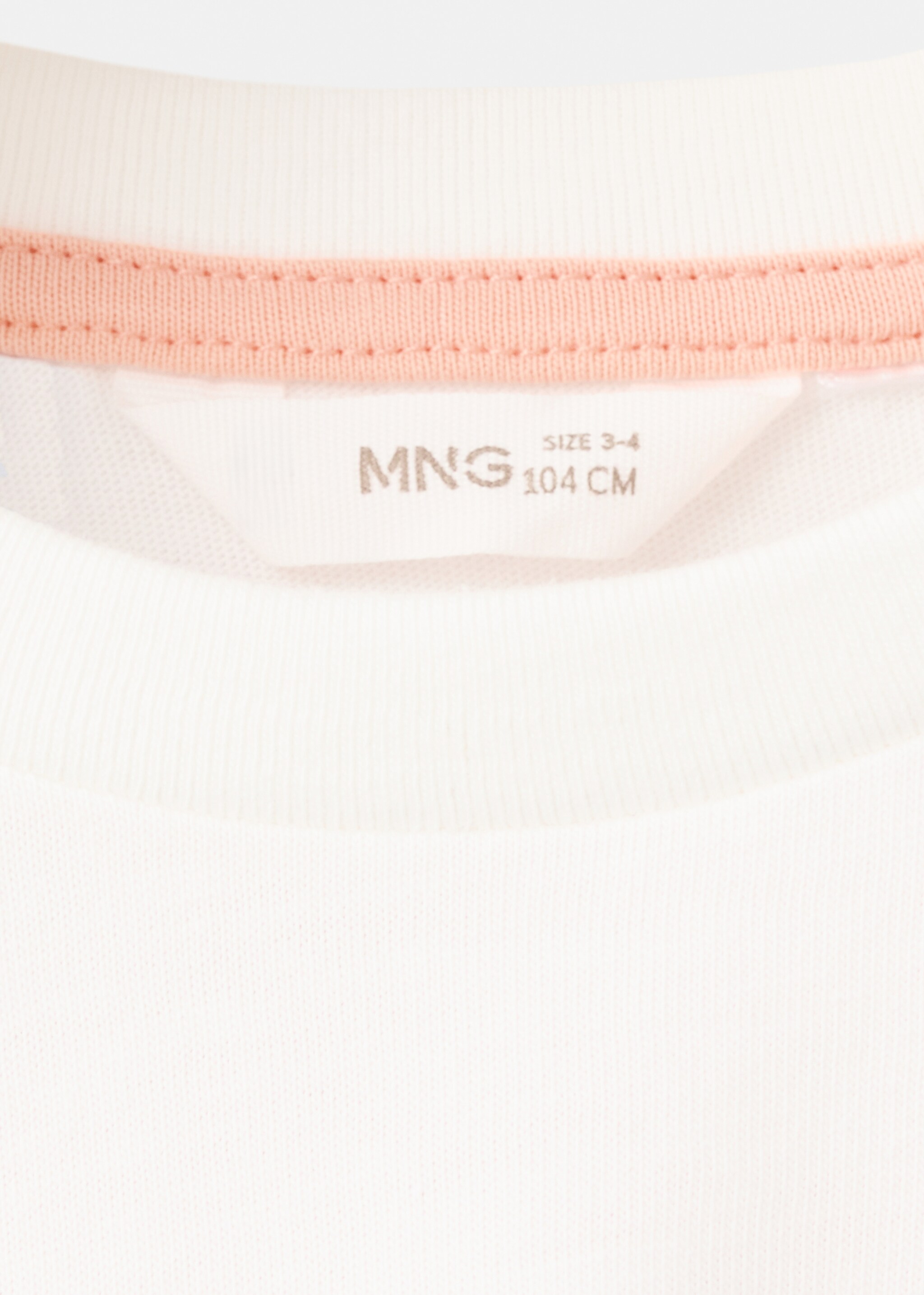 Mickey Mouse cotton t-shirt - Details of the article 0, White. Ref: 27027930-00.