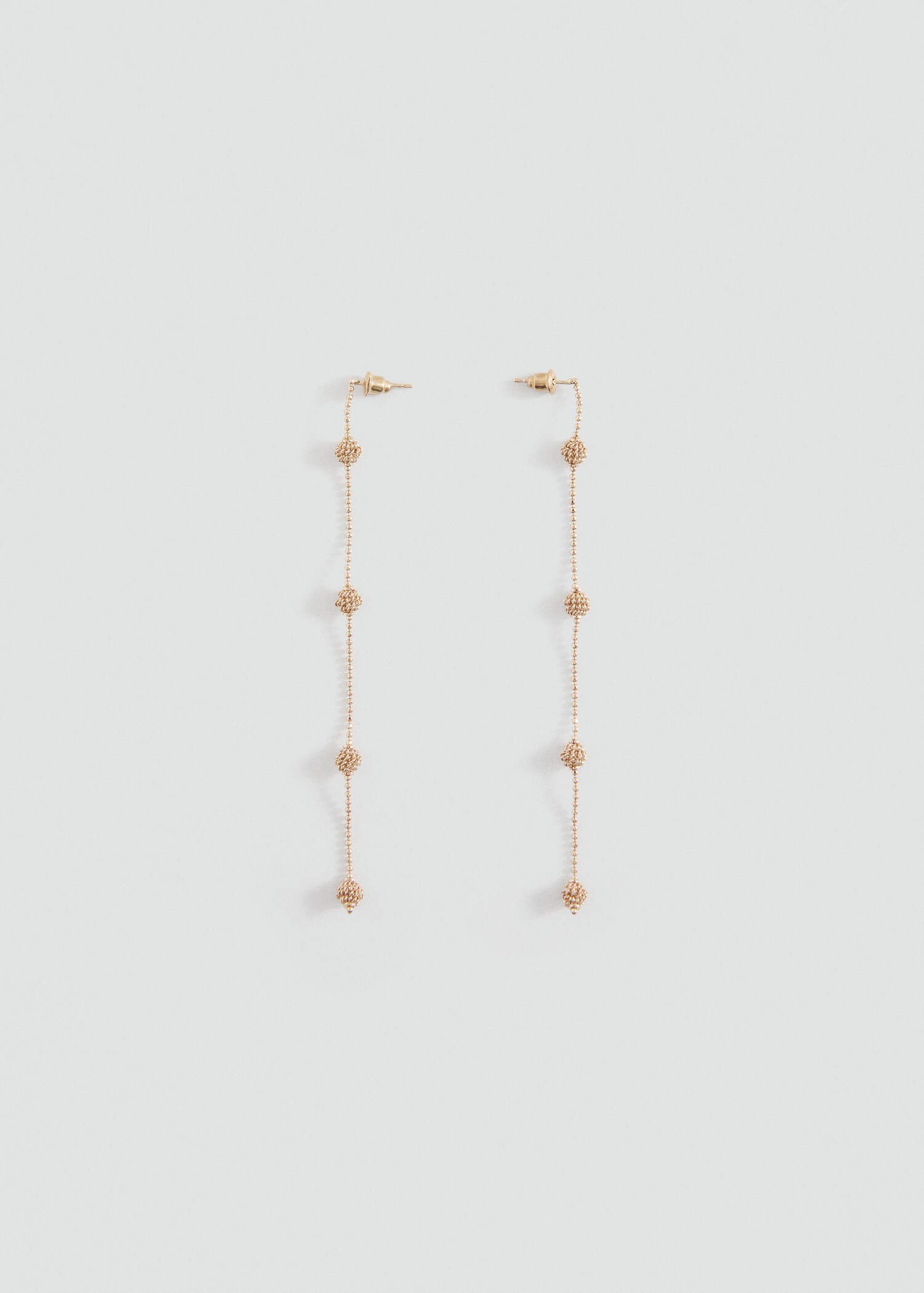 Long star earrings - Article without model
