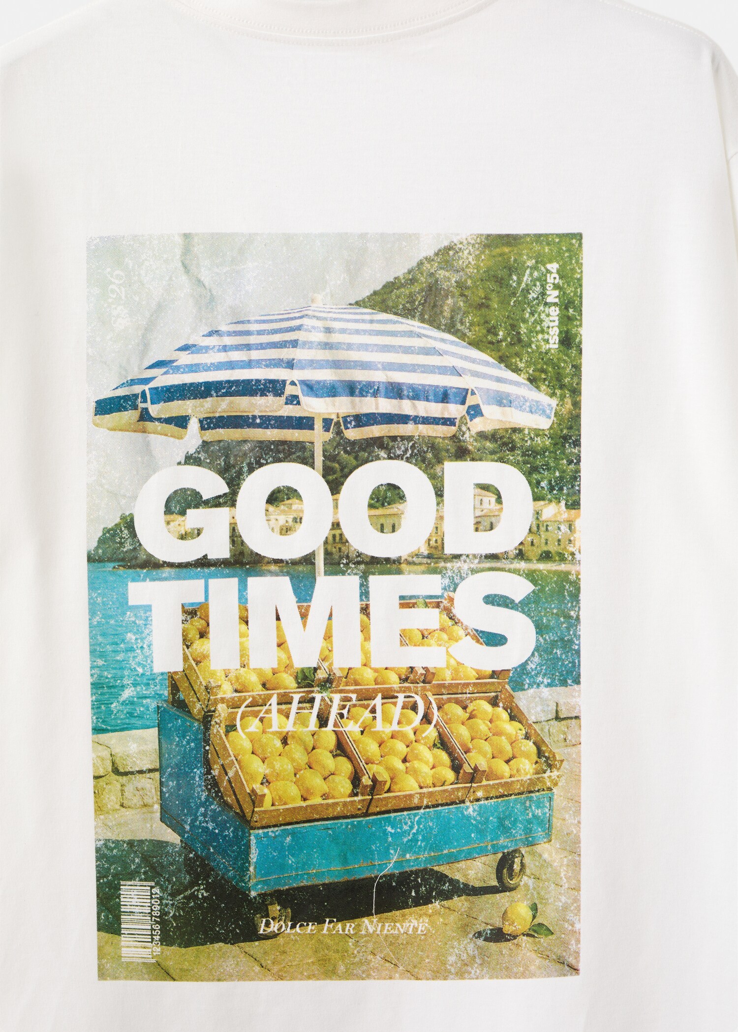Printed cotton-blend t-shirt - Details of the article 0