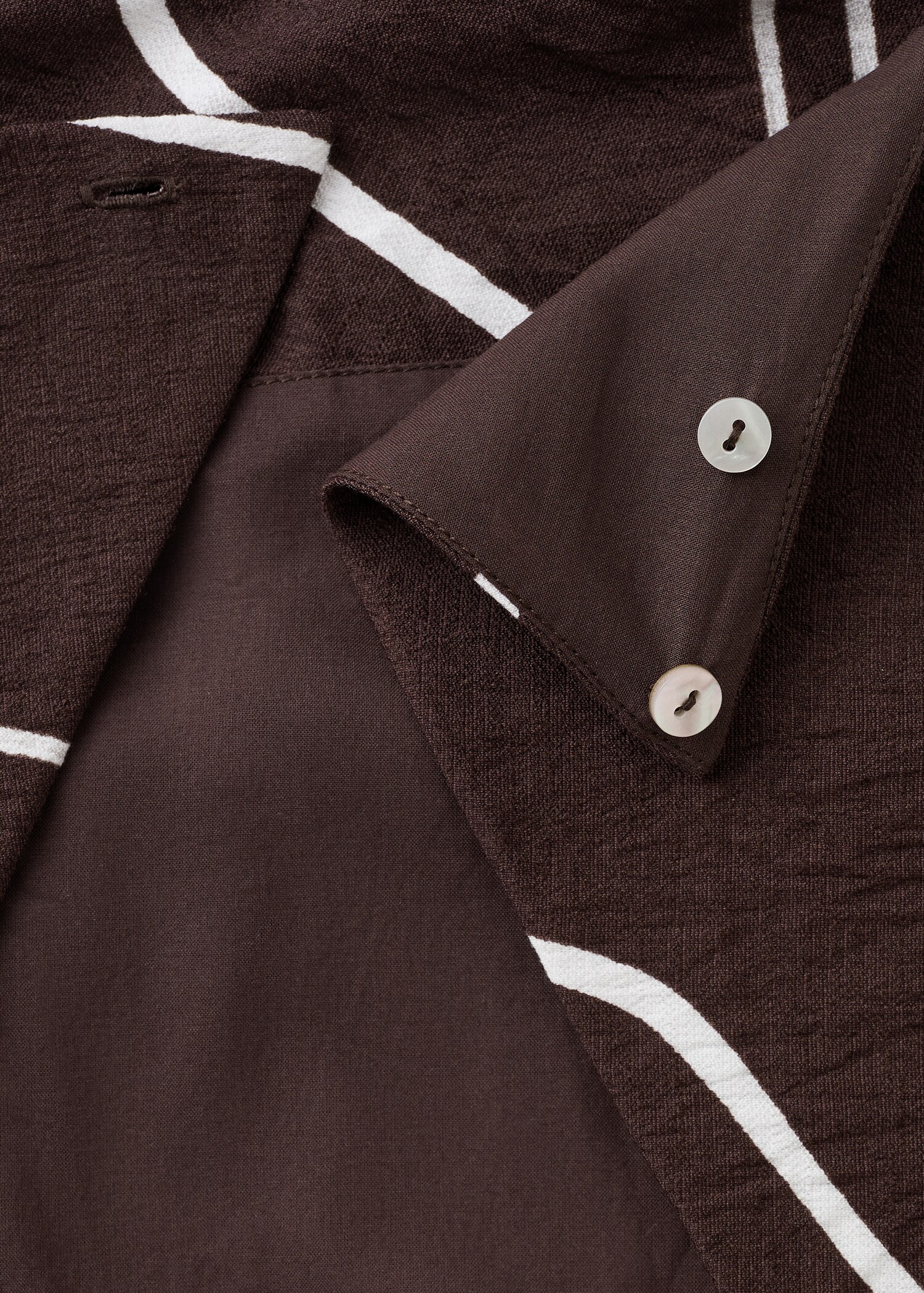 Printed ruched dress - Details of the article 0