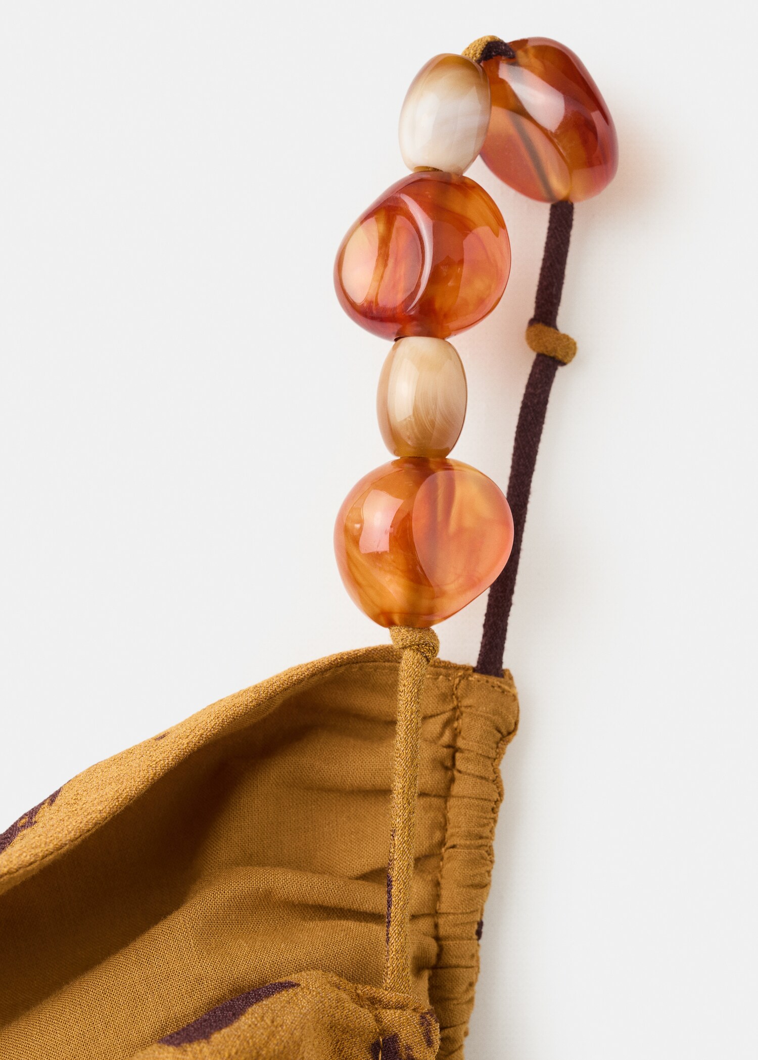 Printed asymmetrical dress - Details of the article 8