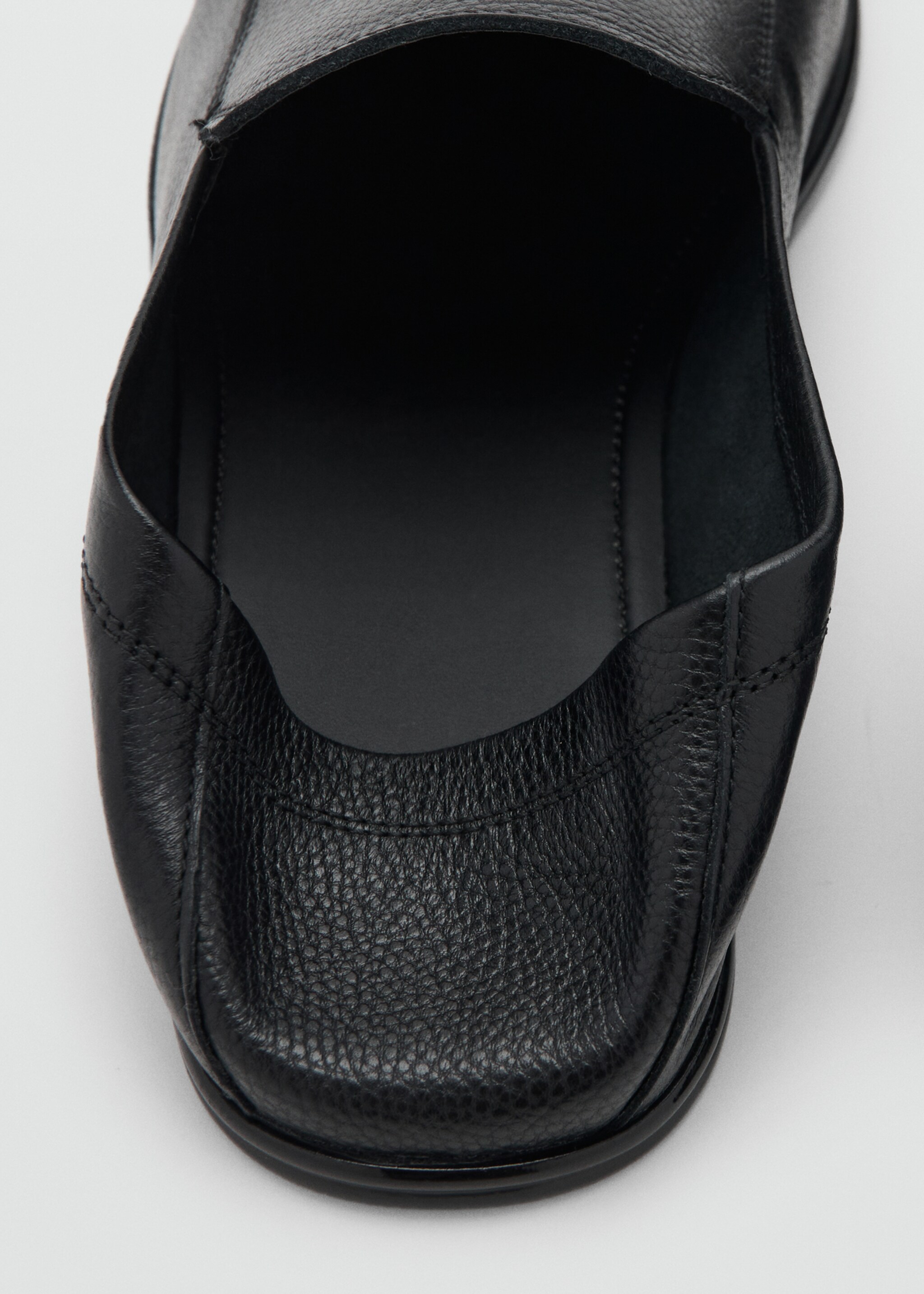 Mocasín piel - Detalle del artículo 3, Negro. Ref: 27028260-00.