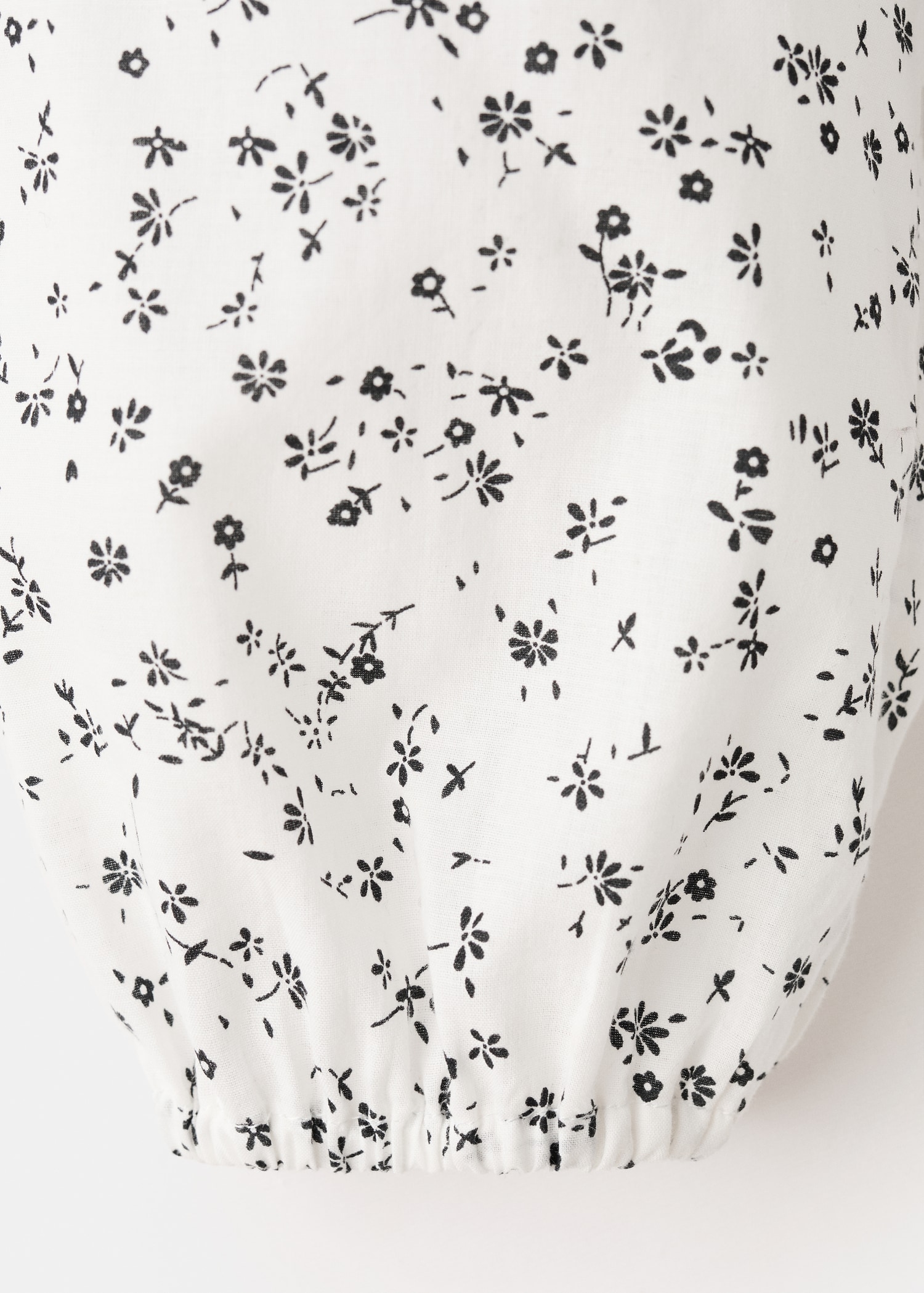 Floral cotton blouse - Details of the article 8