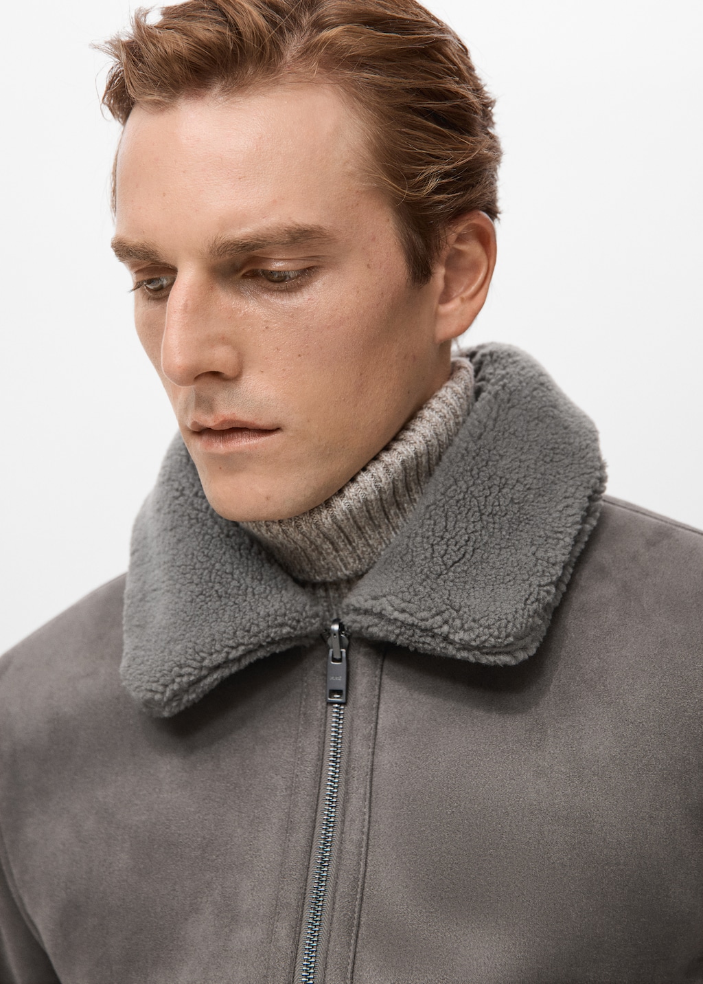 Double face jacket with fleece lining - Men | MANGO Canada