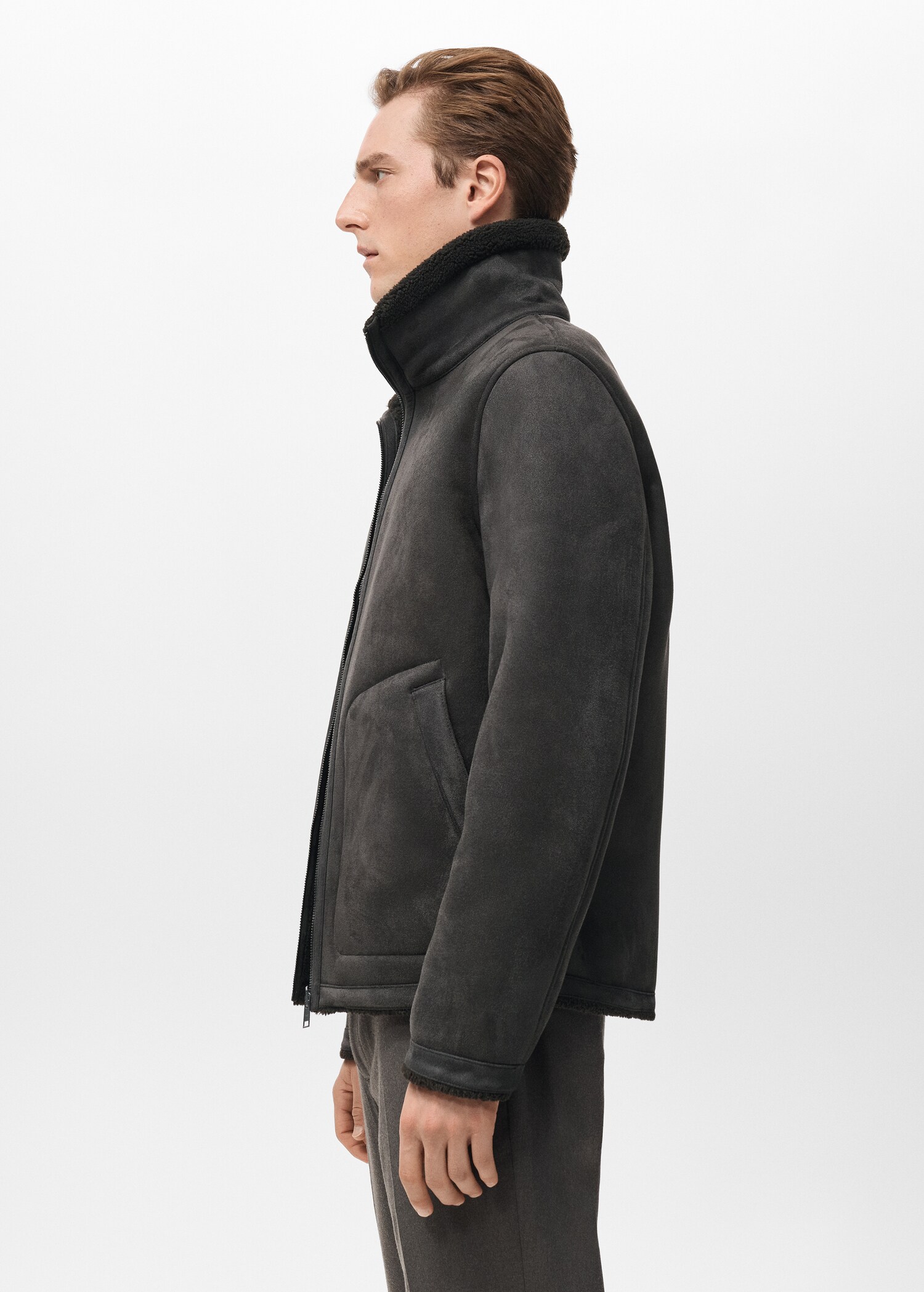 Doubleface-Jace mit Ledereffekt - Detail des Artikels 2