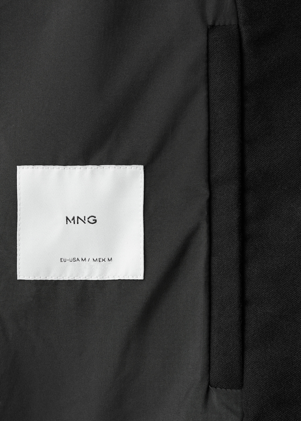 Wool blend coat with hood