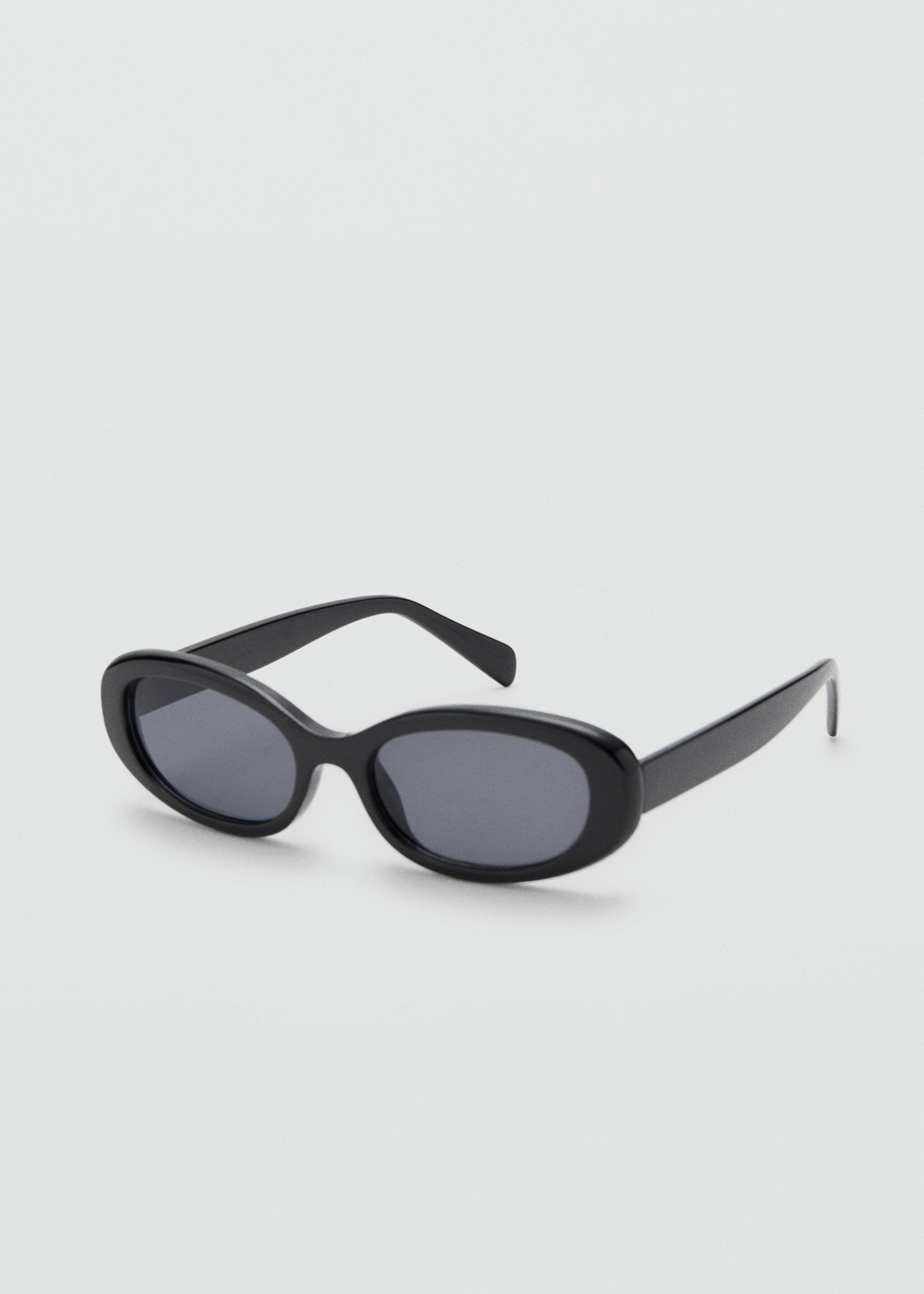 Oval-frame sunglasses - Medium plane, Black. Ref: 27031181-00.