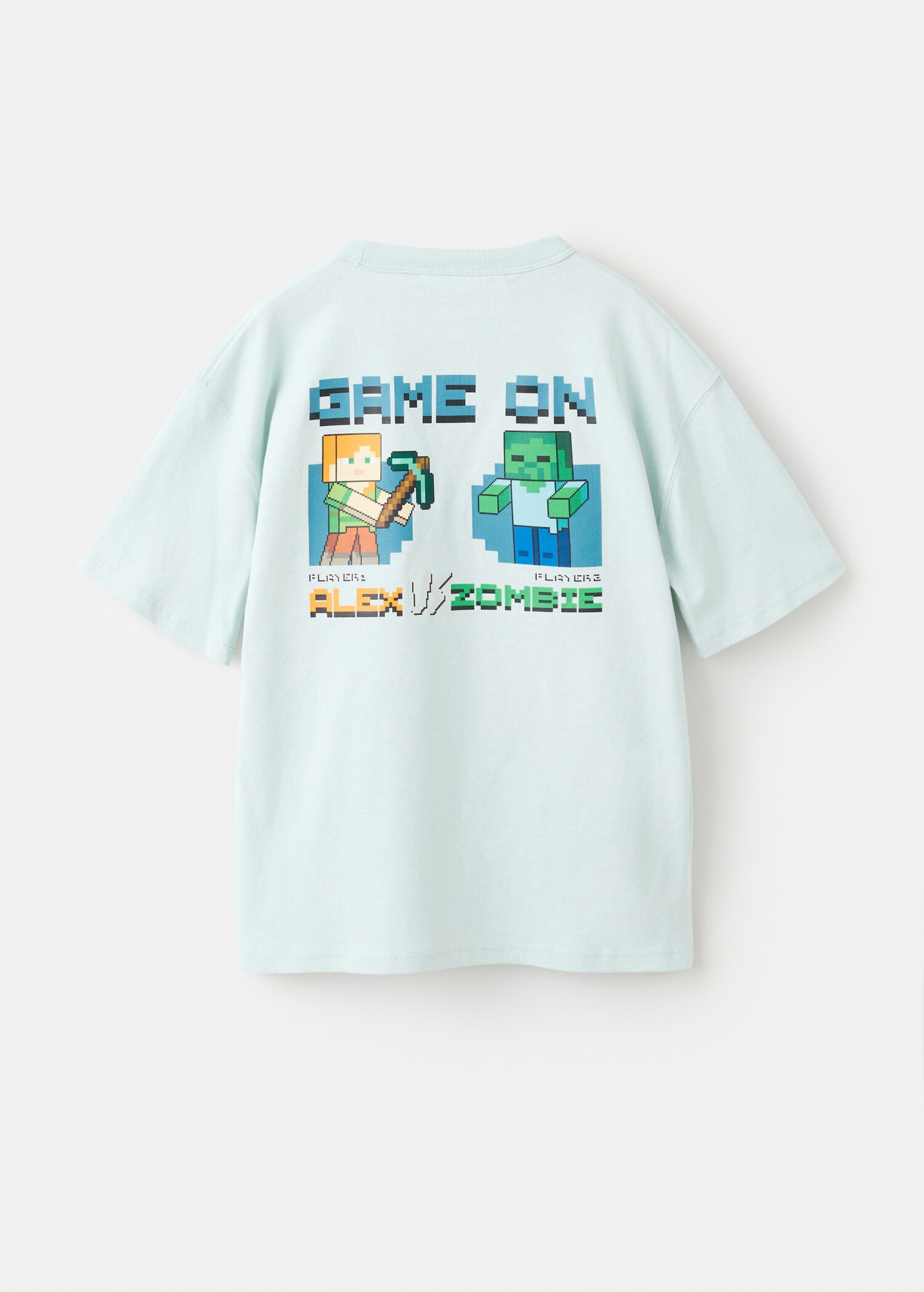 Minecraft cotton t-shirt - Reverse of the article