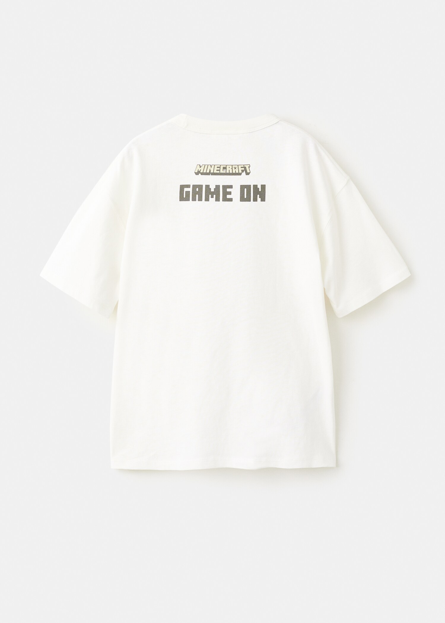 Minecraft cotton t-shirt - Reverse of the article
