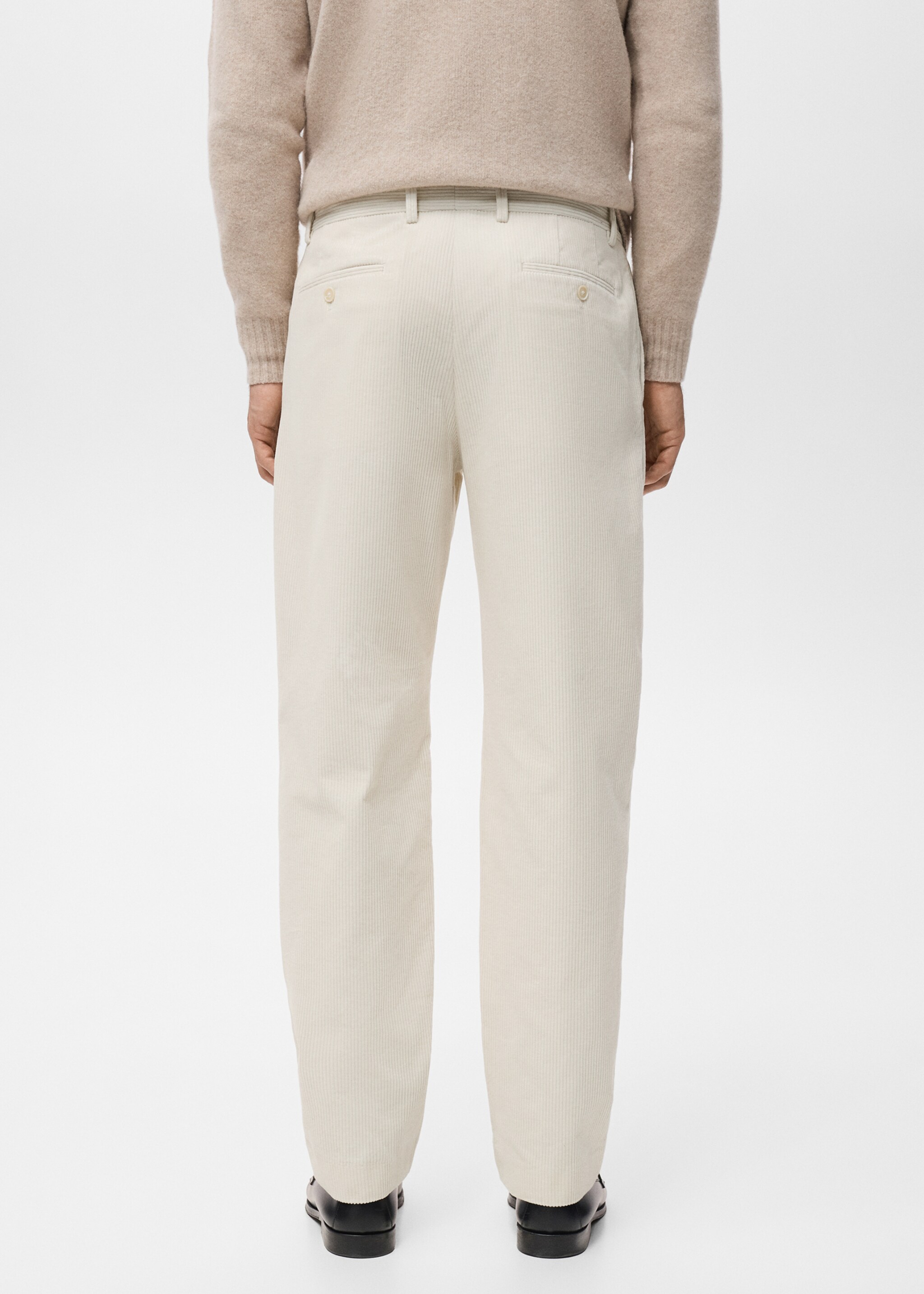 Pantalon pierre - Reverso del artículo, Blanco roto. Ref: 27031188-00.
