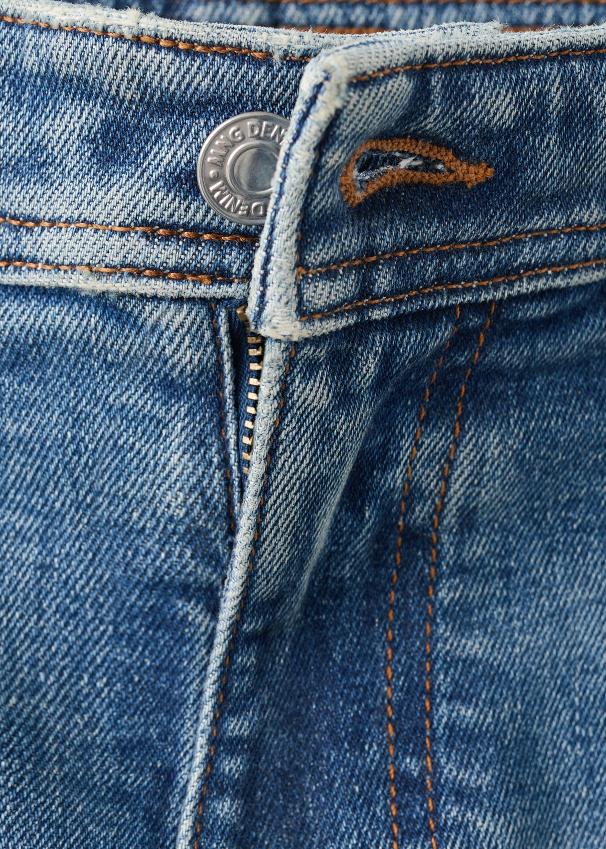 Jan slim-fit faded medium-wash Jeans - Details of the article 8, Medium Blue. Ref: 27031194-00.
