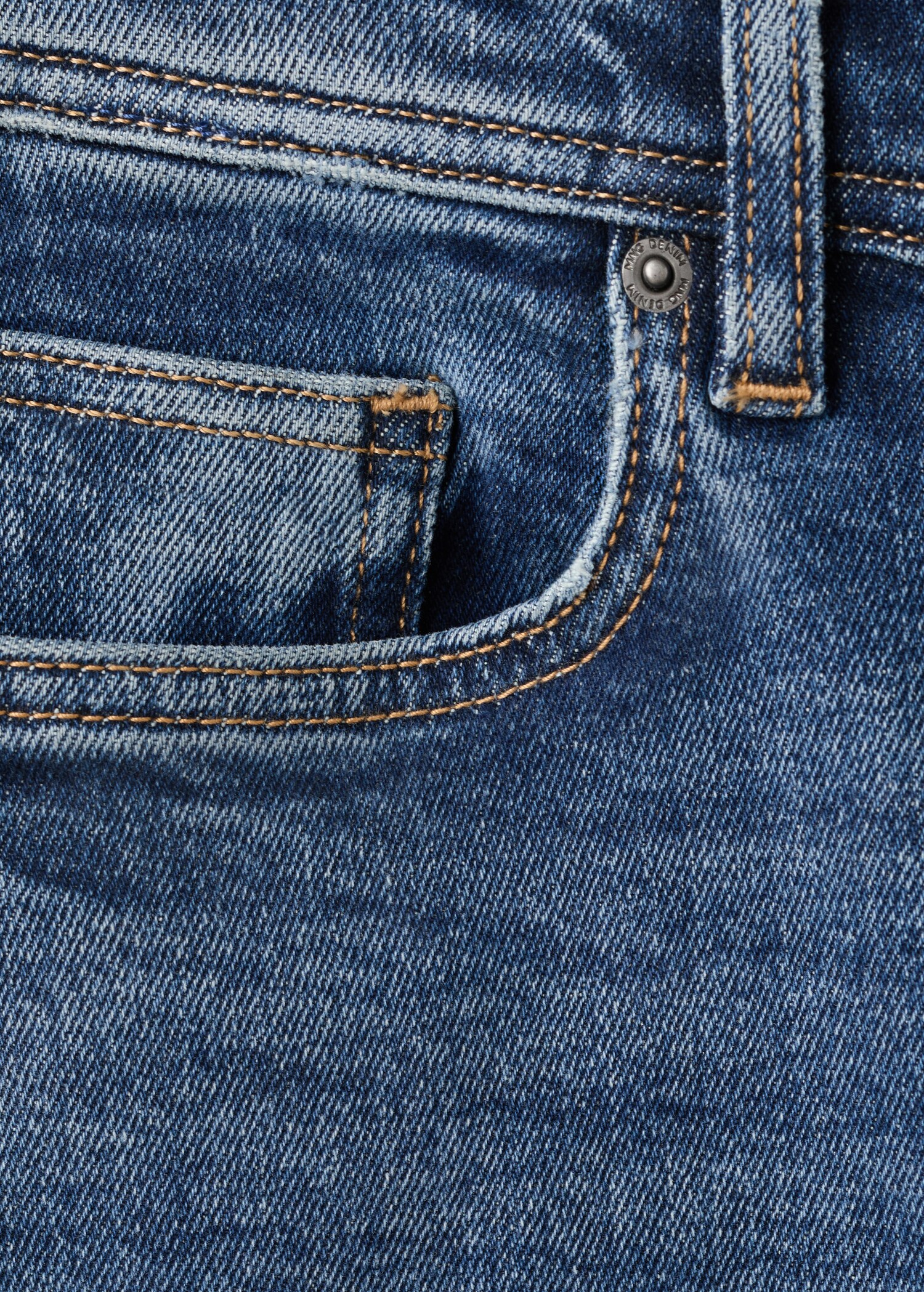 Jan slim-fit faded dark-wash jeans - Details of the article 0