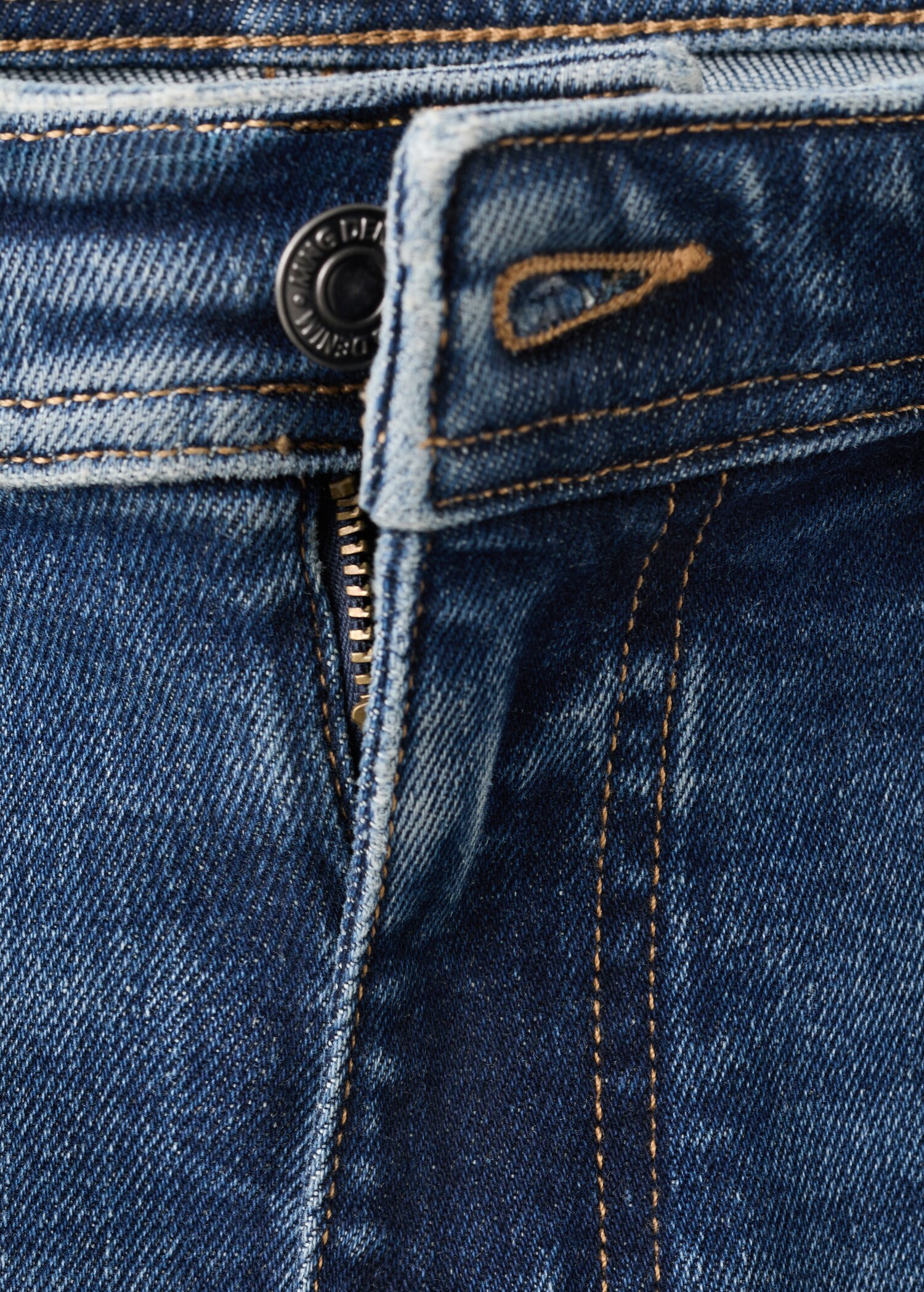 Jan slim-fit faded dark-wash jeans - Details of the article 8