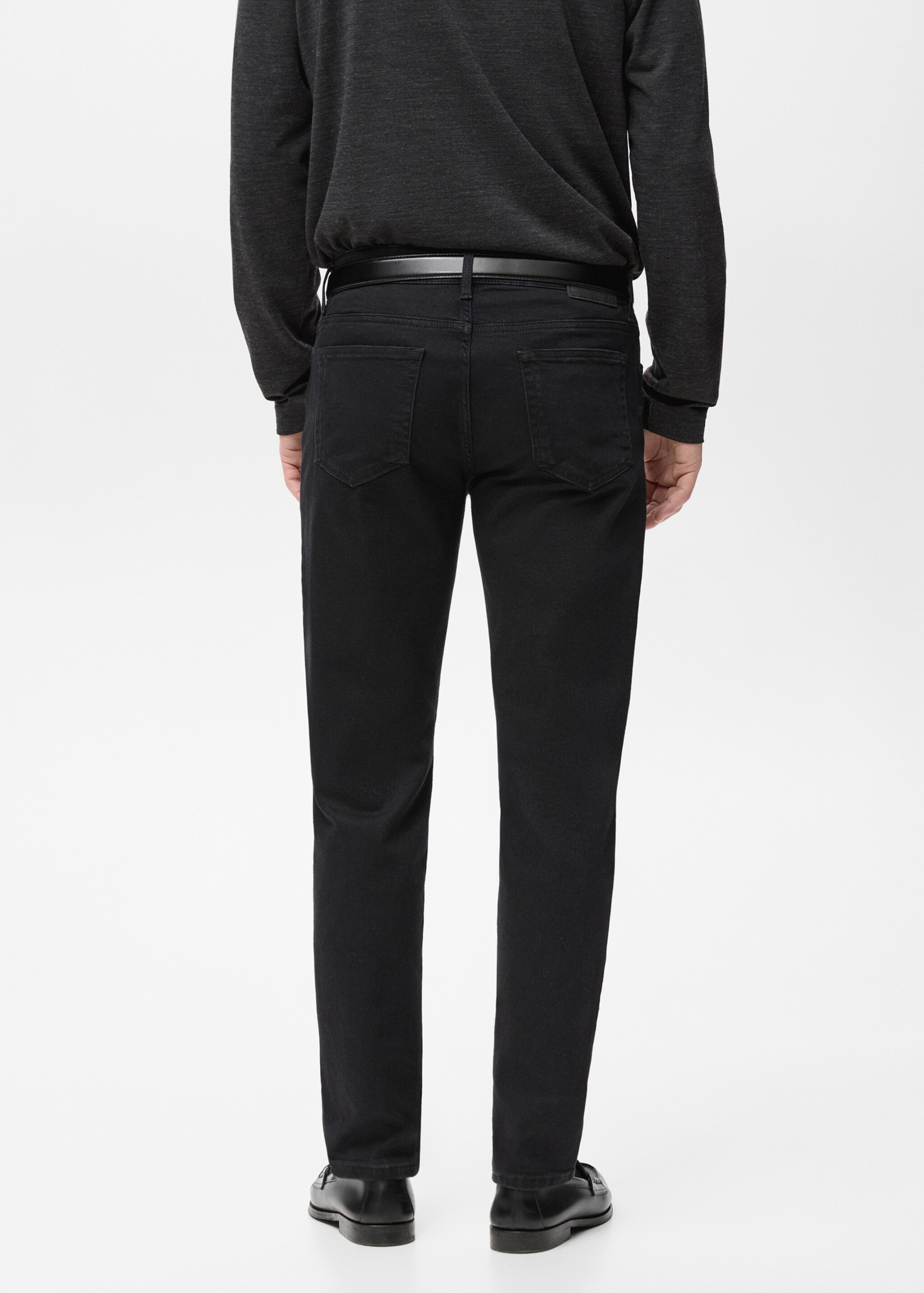 Slim fit Ultra Soft Touch Patrick jeans - Reverse of the article, Black denim. Ref: 27031205-00.