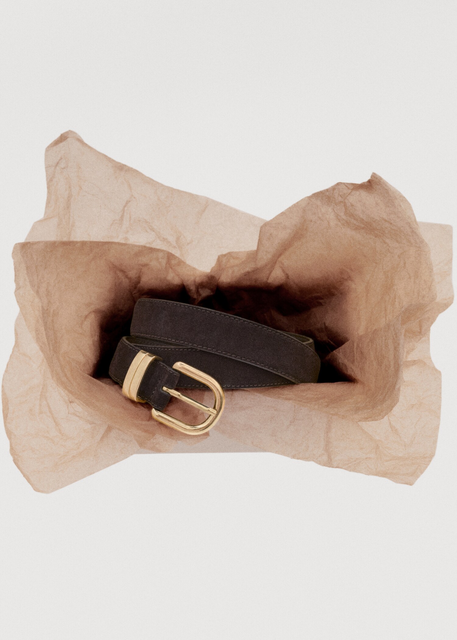 Suede leather belt - Details of the article 7