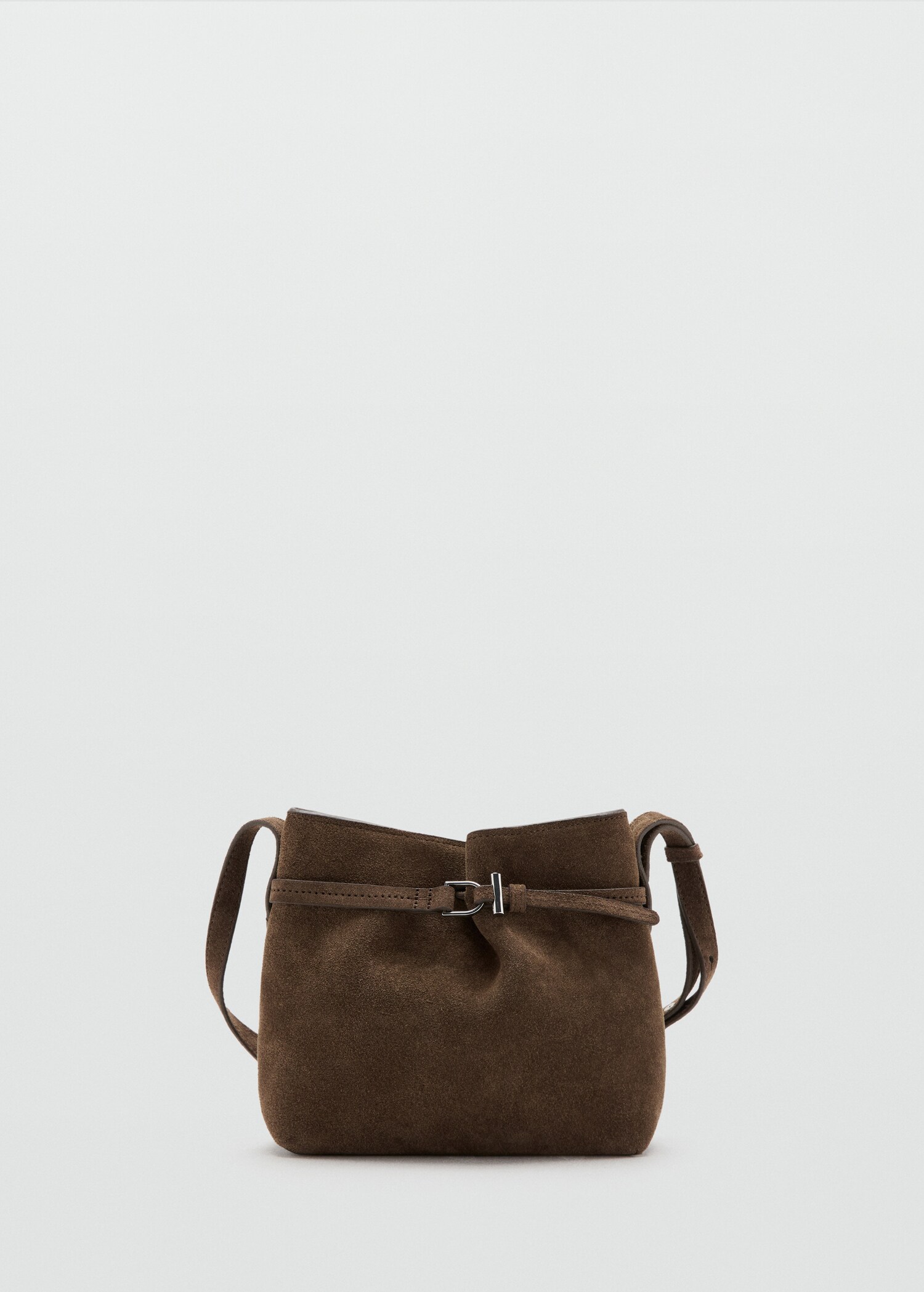 Suede shoulder bag - Article without model