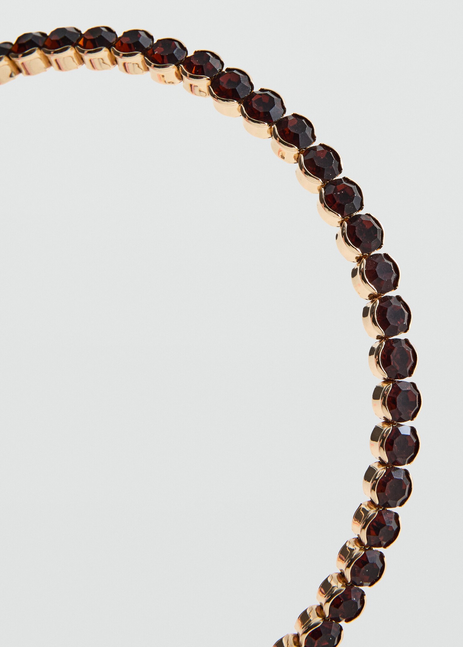 Collar choker cristales - Plano medio