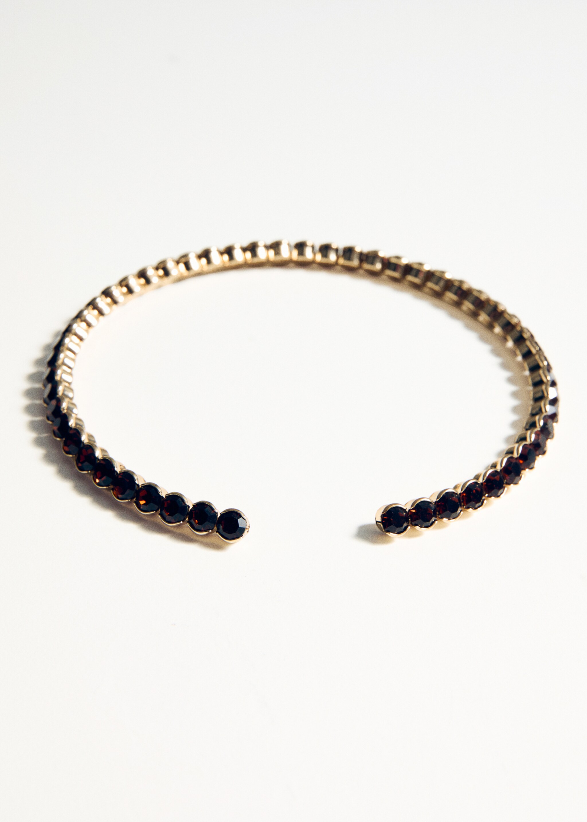 Collier ras-du-cou en verre - Détail de l'article 5, Or. Ref: 27031227-00.