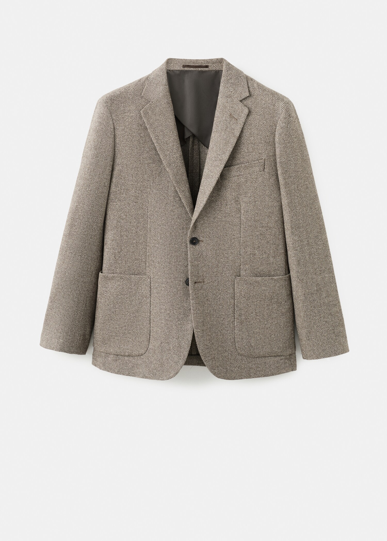 Slim fit wool blend blazer - Article without model