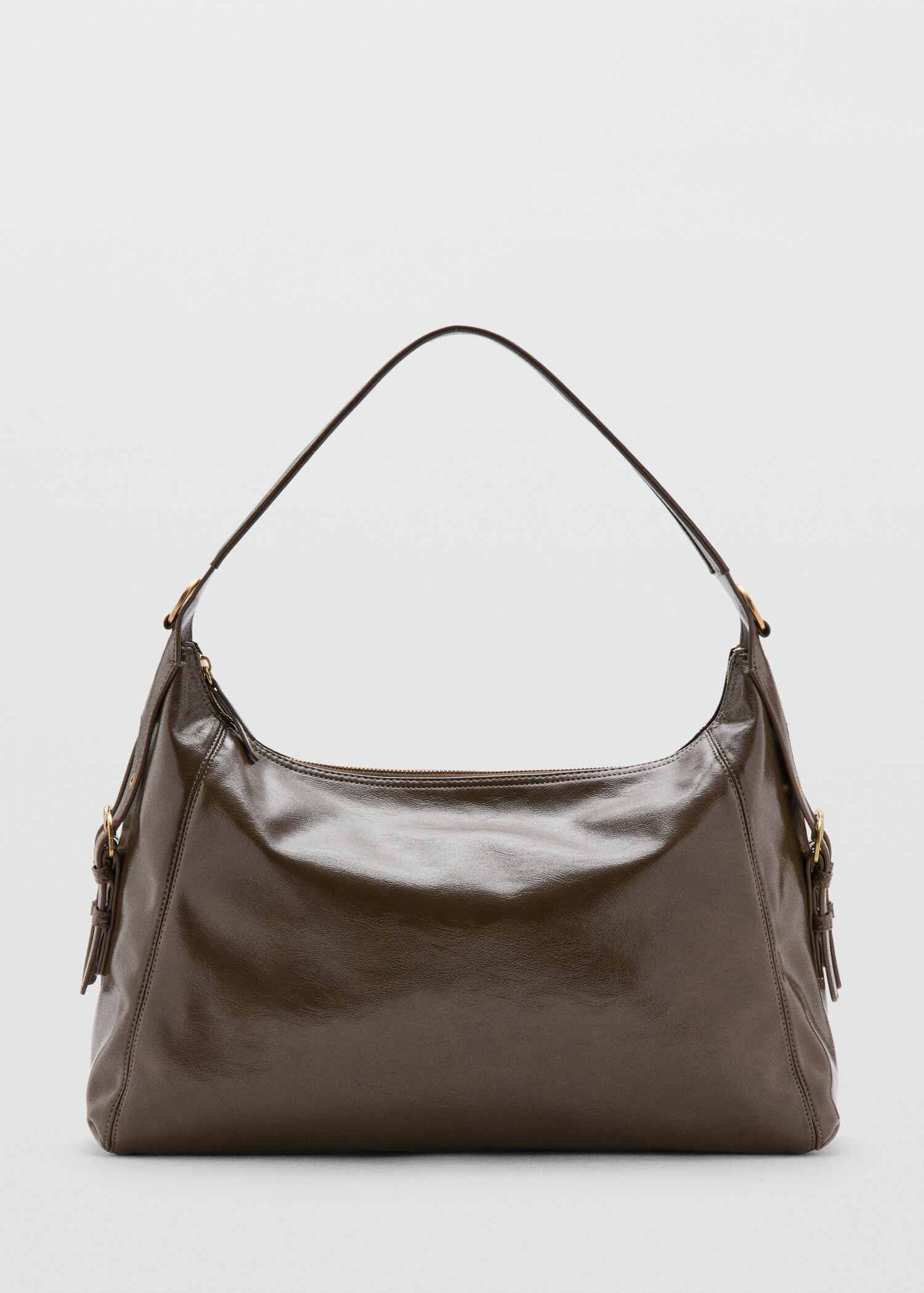Shoulder bag with buckles detail - Article without model