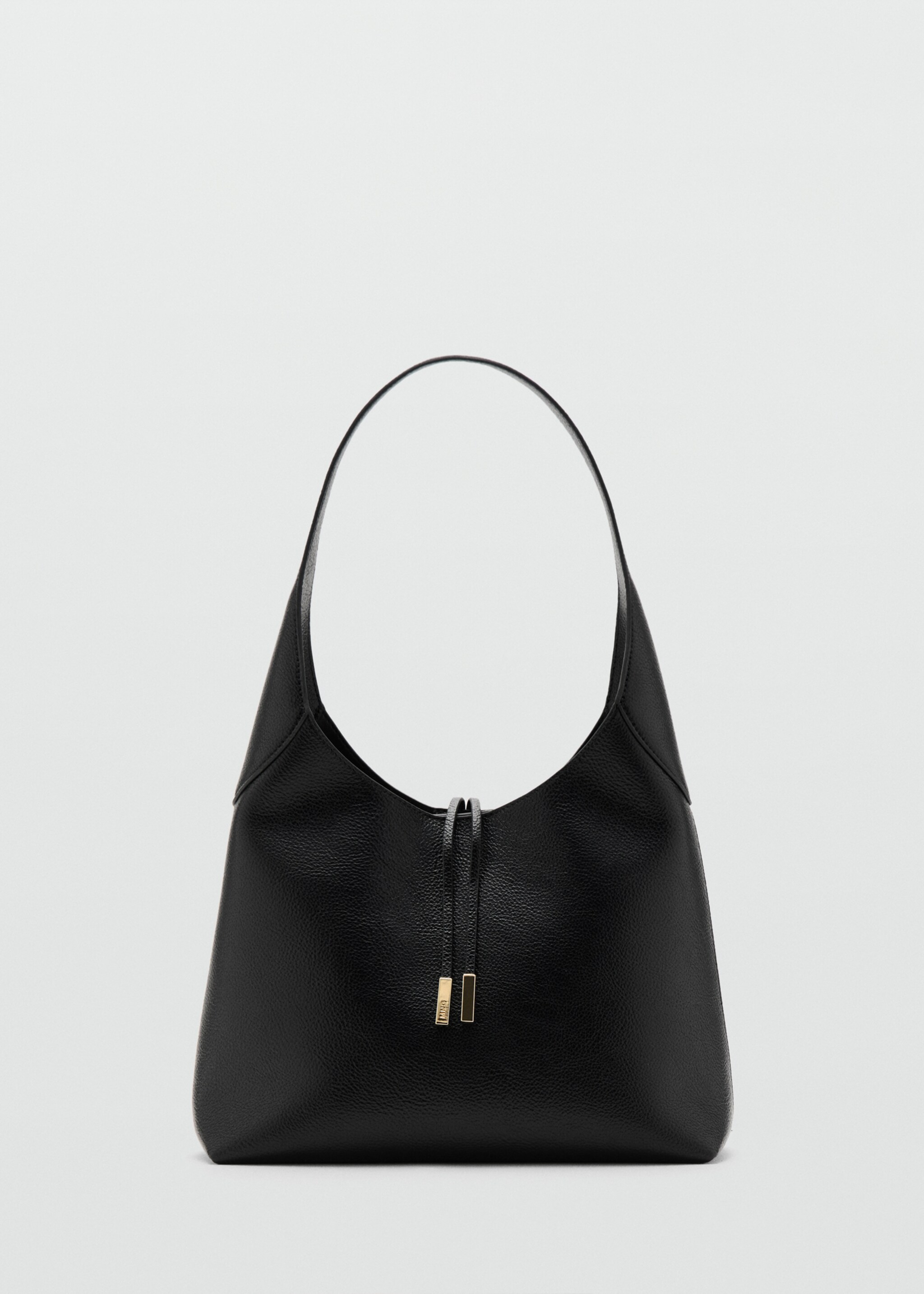 Shoulder bag with metal detail - Article without model, Black. Ref: 27031237-00.