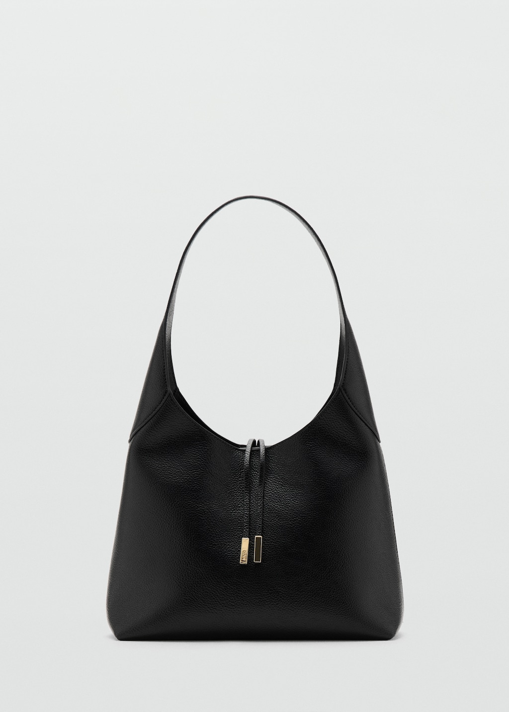 Shoulder bag with metal detail