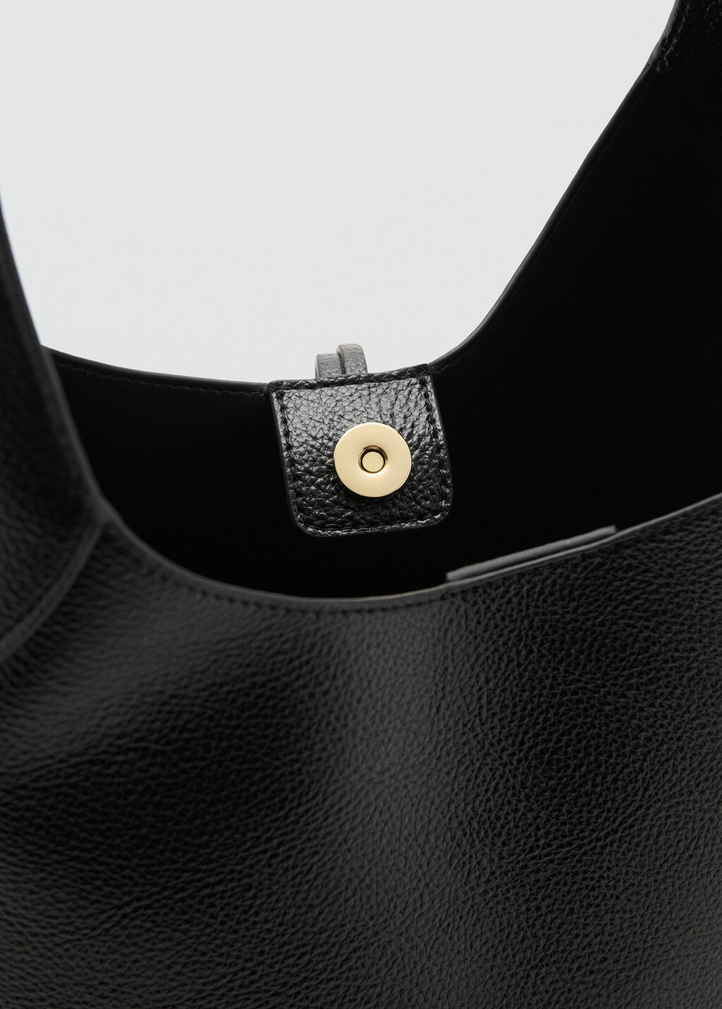 Shoulder bag with metal detail - image 3