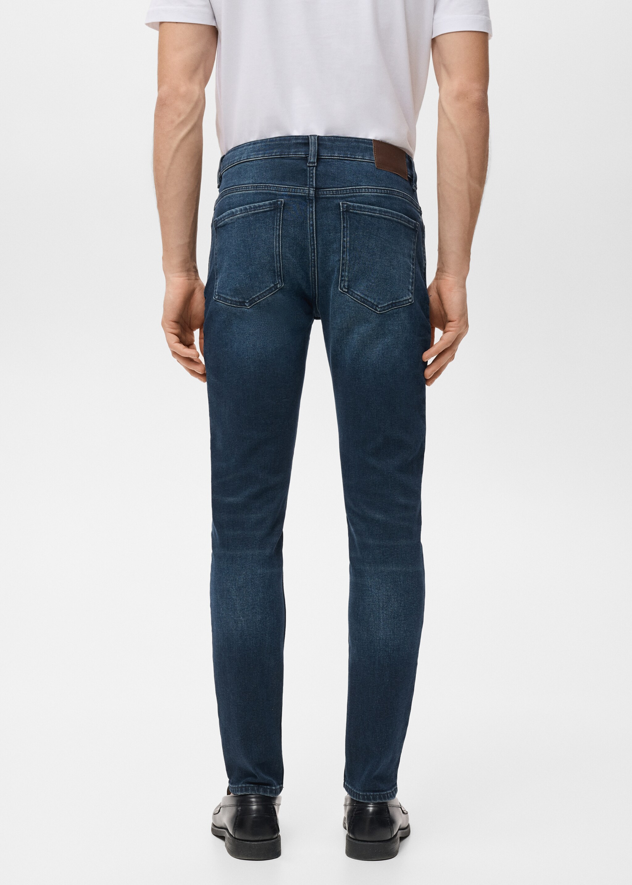 Jeans jude - Reverso del artículo, Azul oscuro intenso. Ref: 27031245-00.