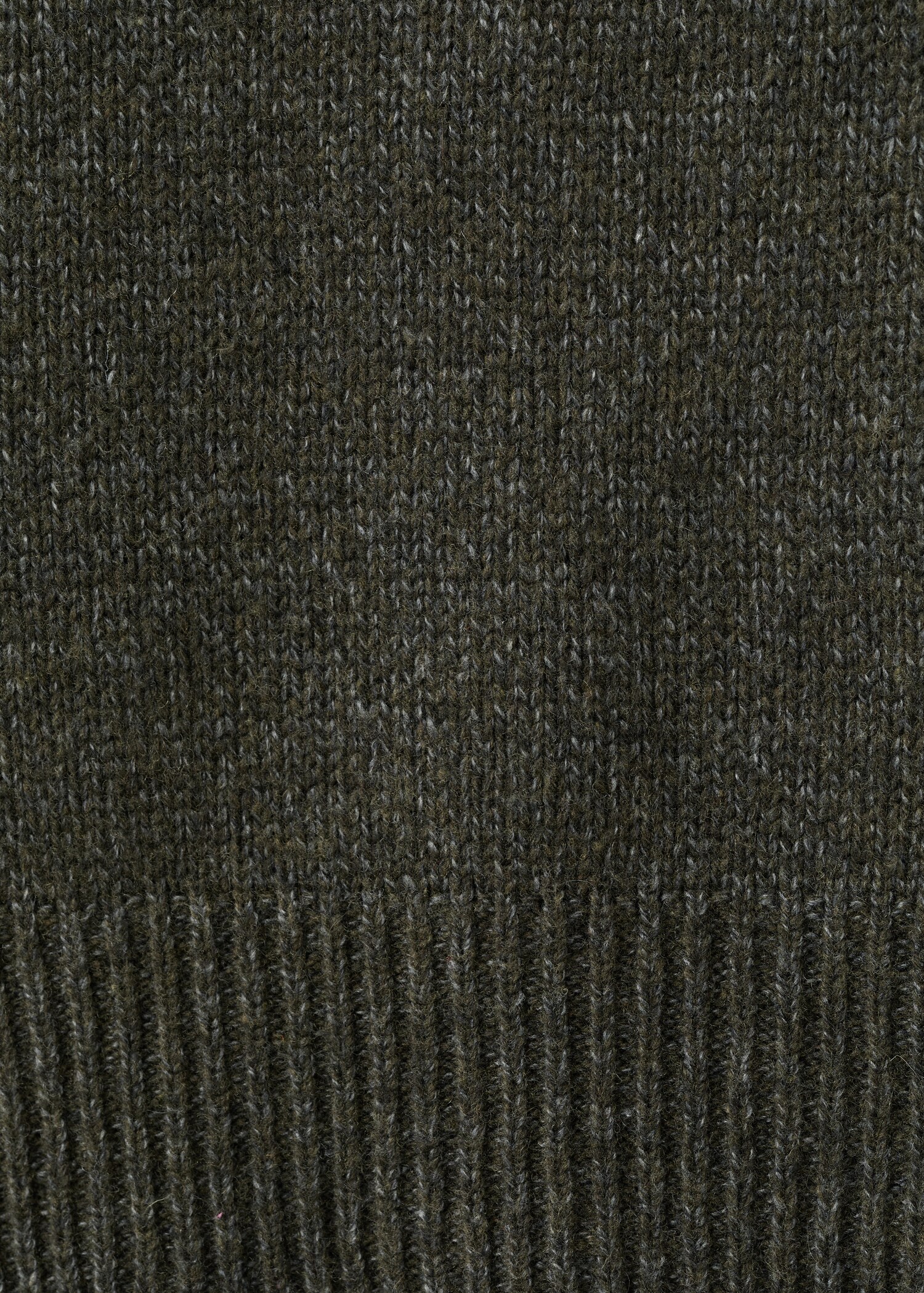 Structured wool-blend knitted sweater - Details of the article 0