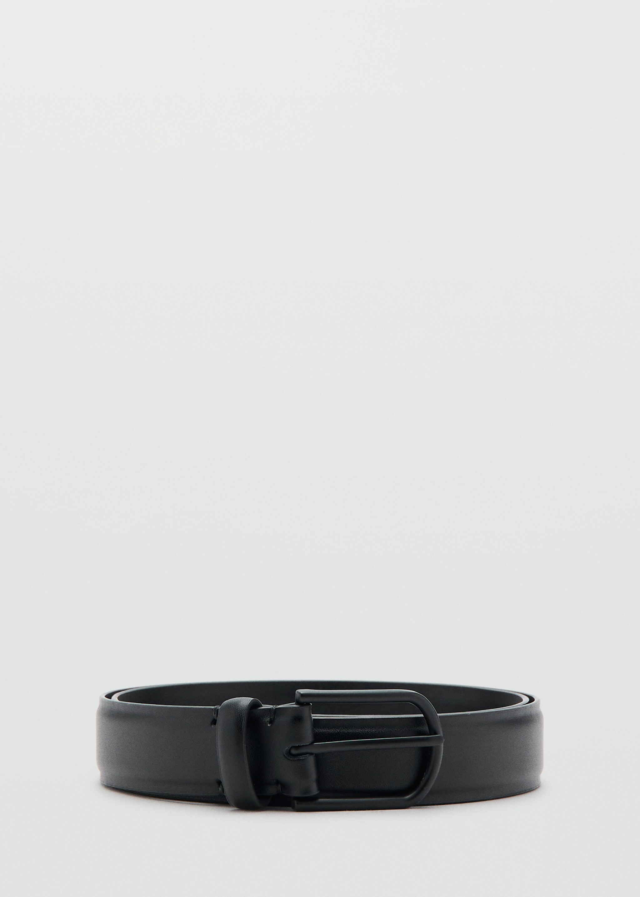 Gürtel aus Nappaleder - Artikel ohne Model, Schwarz. Ref: 27031257-00.