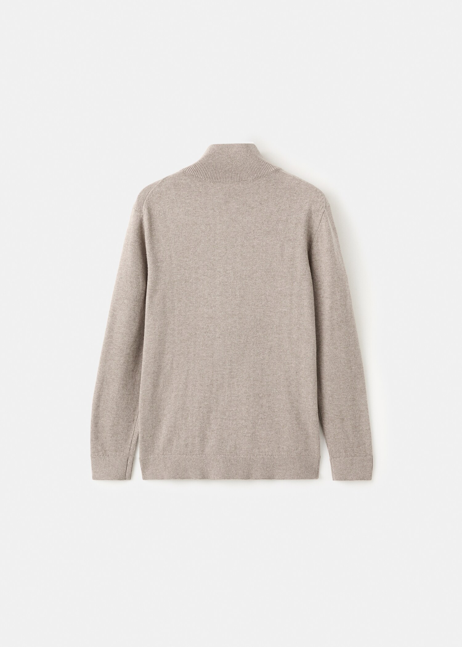 Zip neck jumper - Reverse of the article
