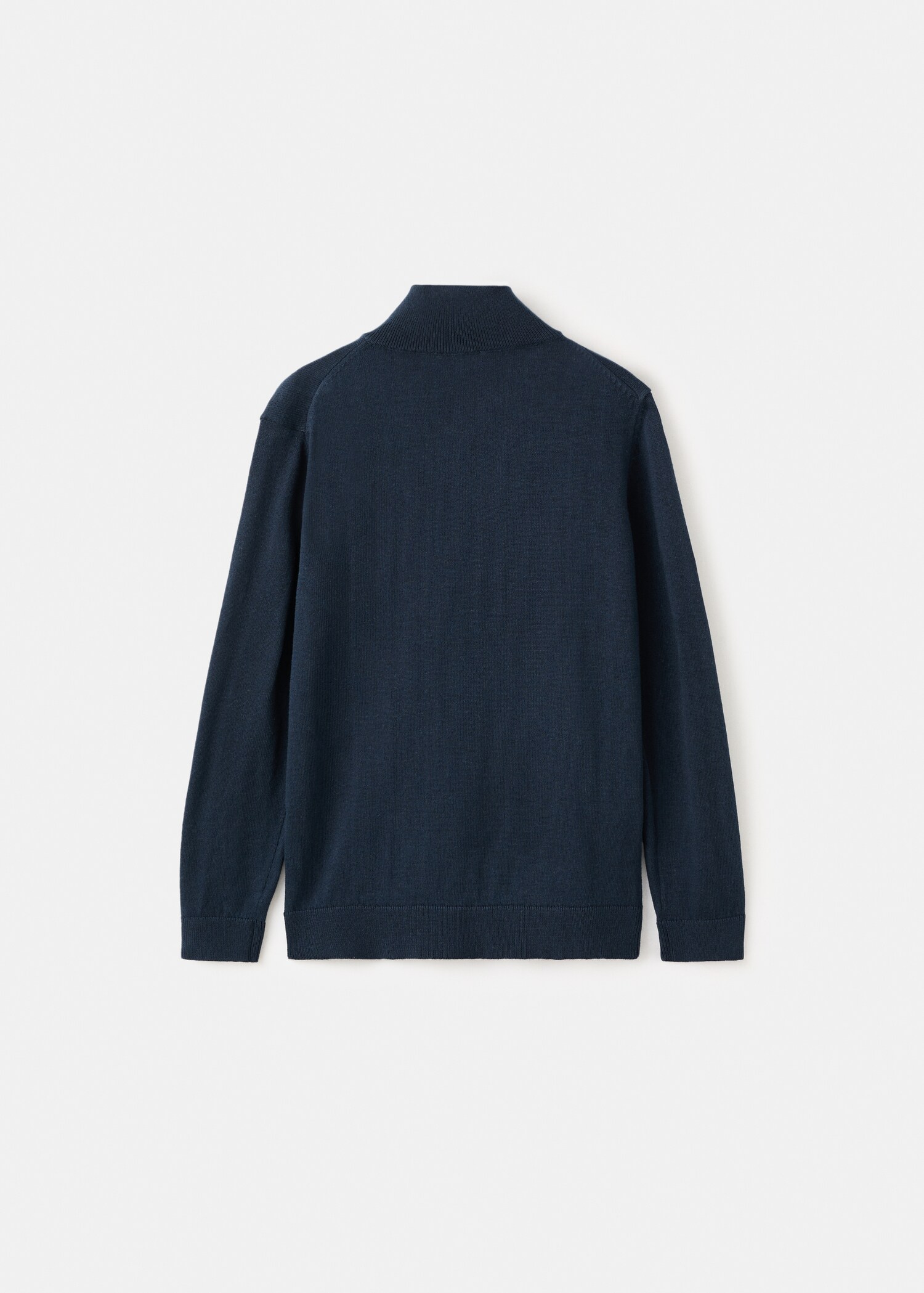 Zip neck jumper - Reverse of the article