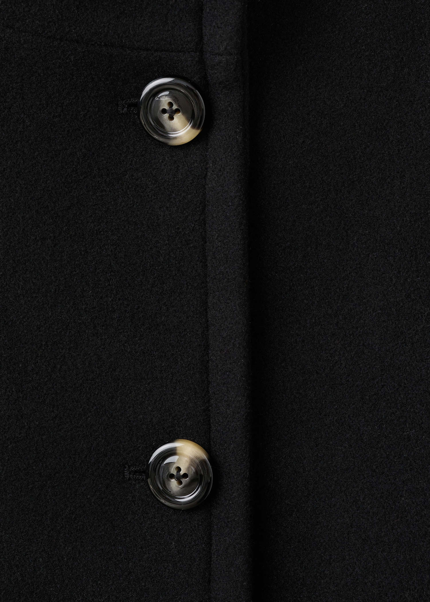 Wool-blend funnel-neck coat - Details of the article 8